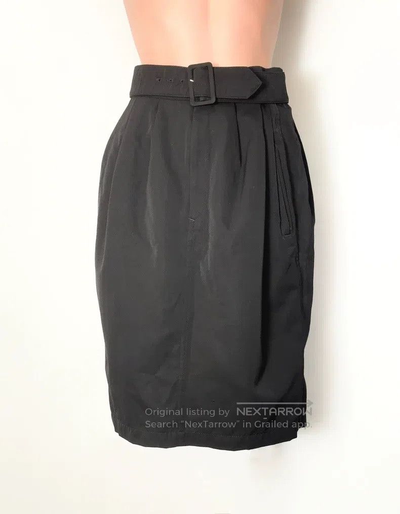 Yohji Yamamoto Yohji Yamamoto size m Belted Wool Skirt Size 24" / US 00 / IT 34 - 1 Thumbnail