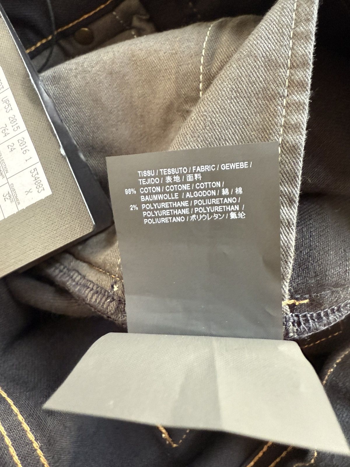 Saint Laurent Paris SS16 Saint Laurent surf sound crash trash black ripped jeans Size US 32 / EU 48 - 24 Thumbnail