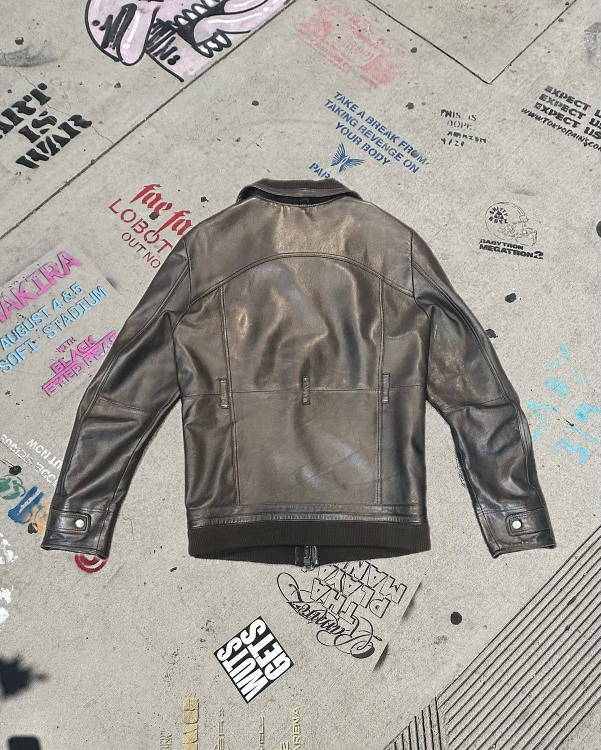 Robert Geller Robert Geller AW08 Lambskin Leather Zip-up Jacket Size US M / EU 48-50 / 2 - 3 Thumbnail