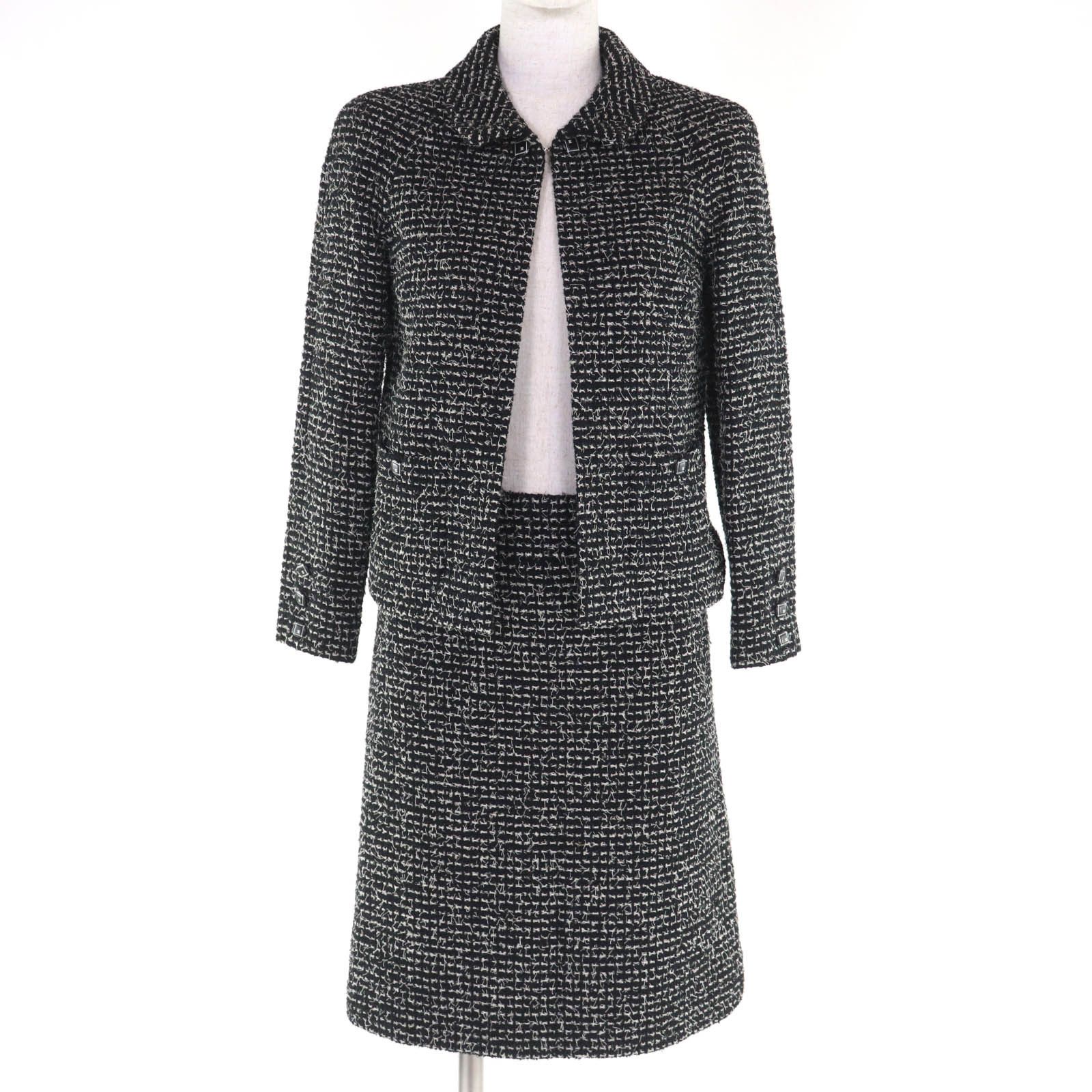 Chanel Chanel Chanel Wool Suit Textile Suits P20548/P20413 DUTY FREE for USA Size ONE SIZE - 1 Thumbnail