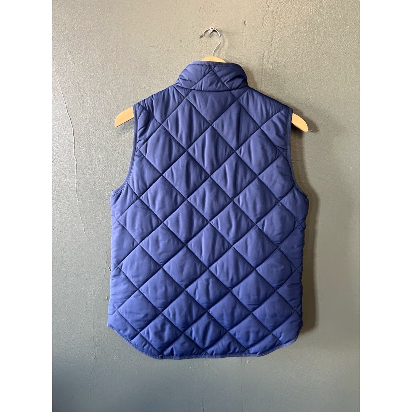 J.Crew J. Crew Vest Womens Blue Sleeveless Quilted Full Zip Size M Size M / US 6-8 / IT 42-44 - 2 Thumbnail