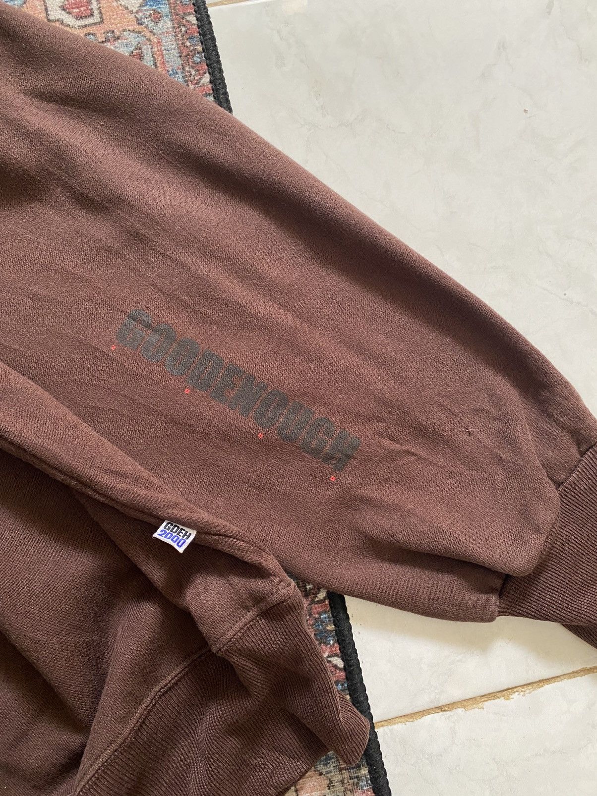 GOODENOUGH × Japanese Brand GDEH Goodenough Brown Sweatshirt Size US L / EU 52-54 / 3 - 4 Thumbnail