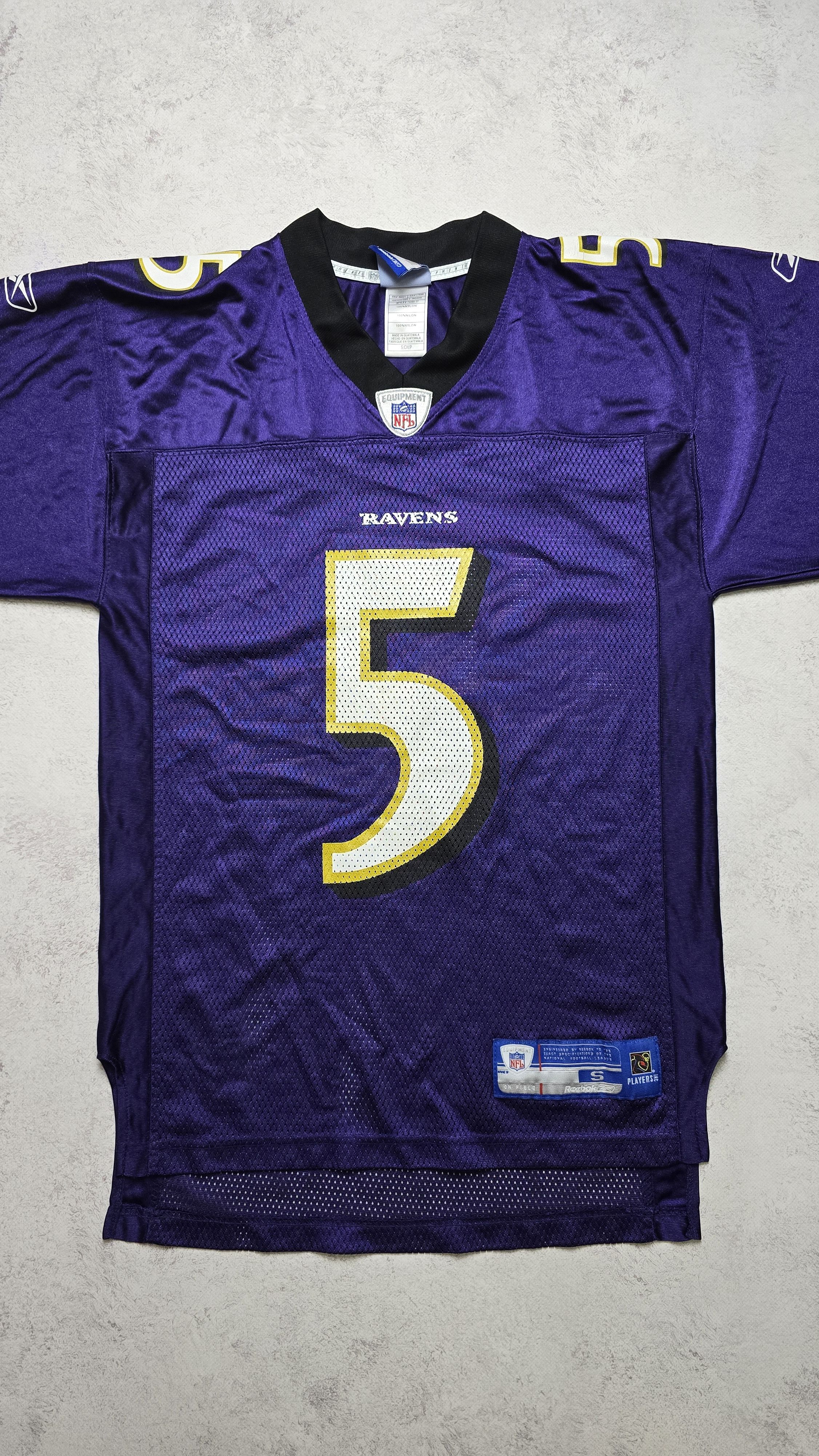 Reebok Baltimore Ravens Joe Flacco #5 NFL Reebok Football Jersey Size US S / EU 44-46 / 1 - 14 Thumbnail