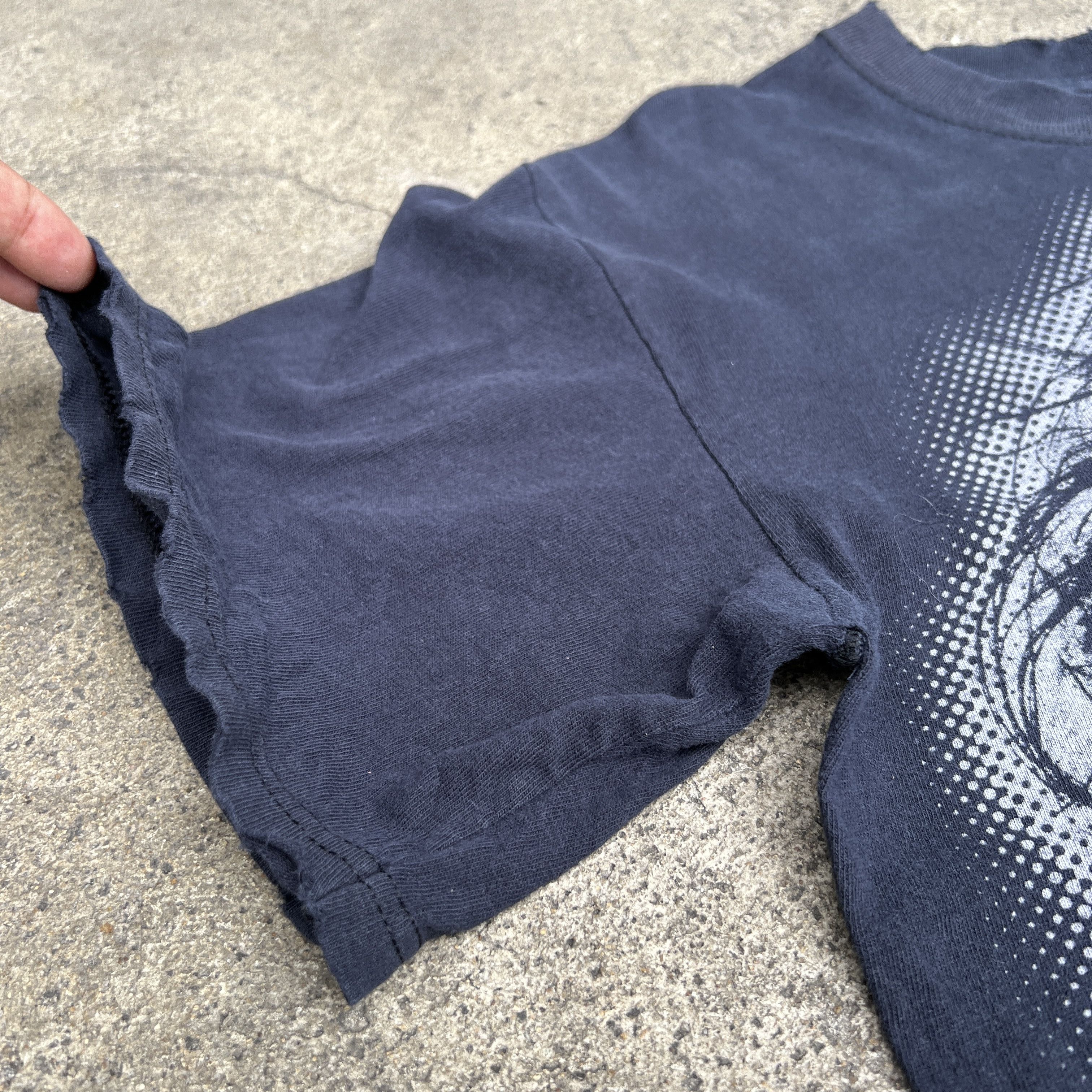 Band Tees Vintage Y2K The Cure Promo Tee Robert Smith faded Distressed Size US M / EU 48-50 / 2 - 8 Thumbnail