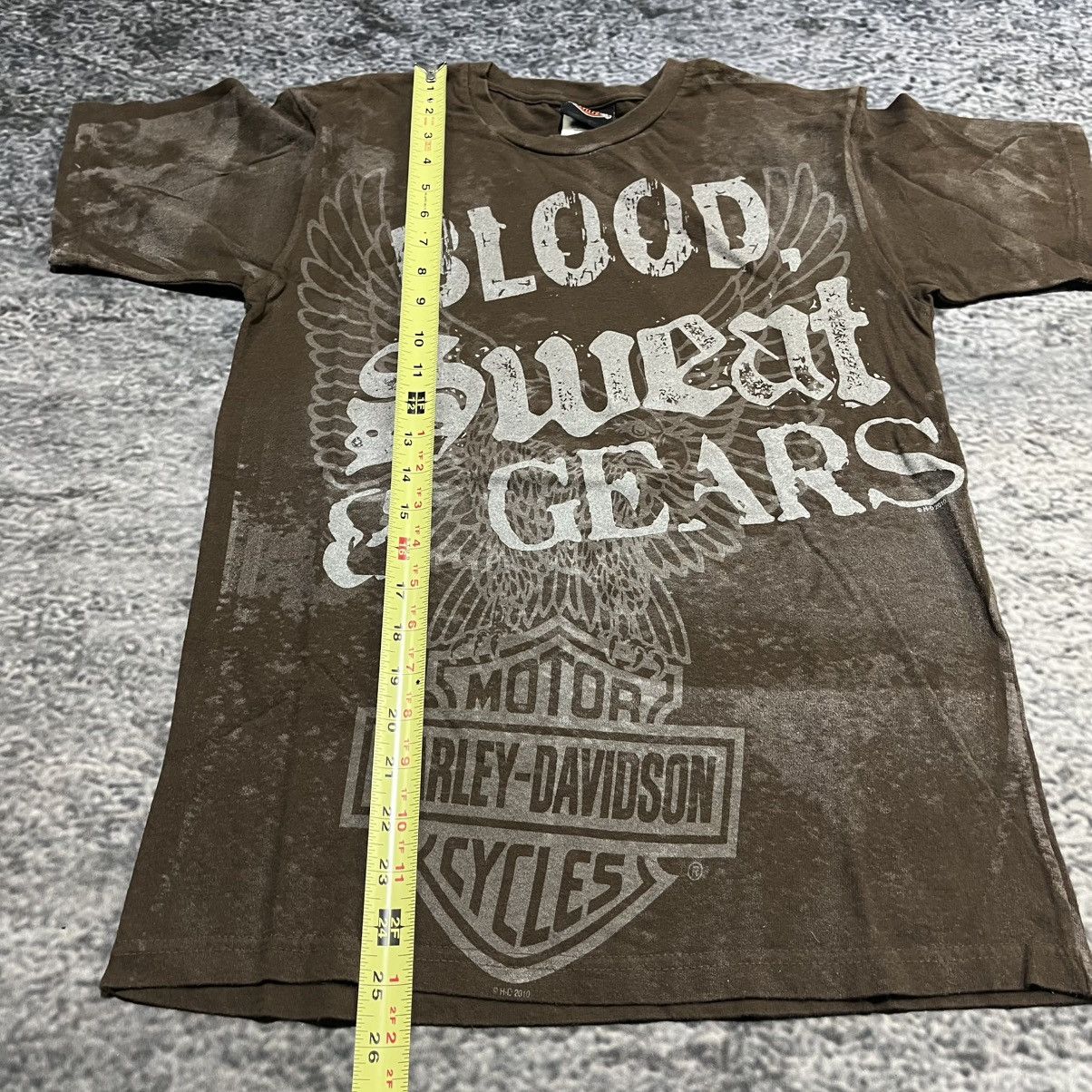 Harley Davidson Vintage Y2K Harley Davidson Grunge Skater Wings T Shirt Size US S / EU 44-46 / 1 - 8 Thumbnail