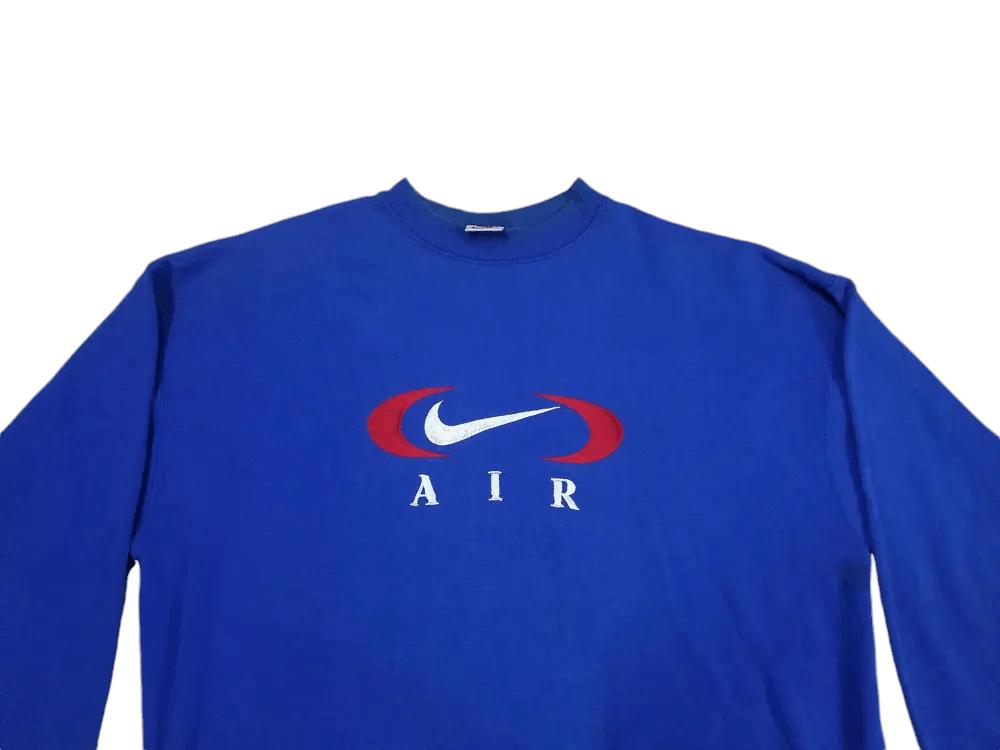 Nike × Vintage Vintage Nike Air Spellout Big Logo Embroided Size US M / EU 48-50 / 2 - 4 Thumbnail