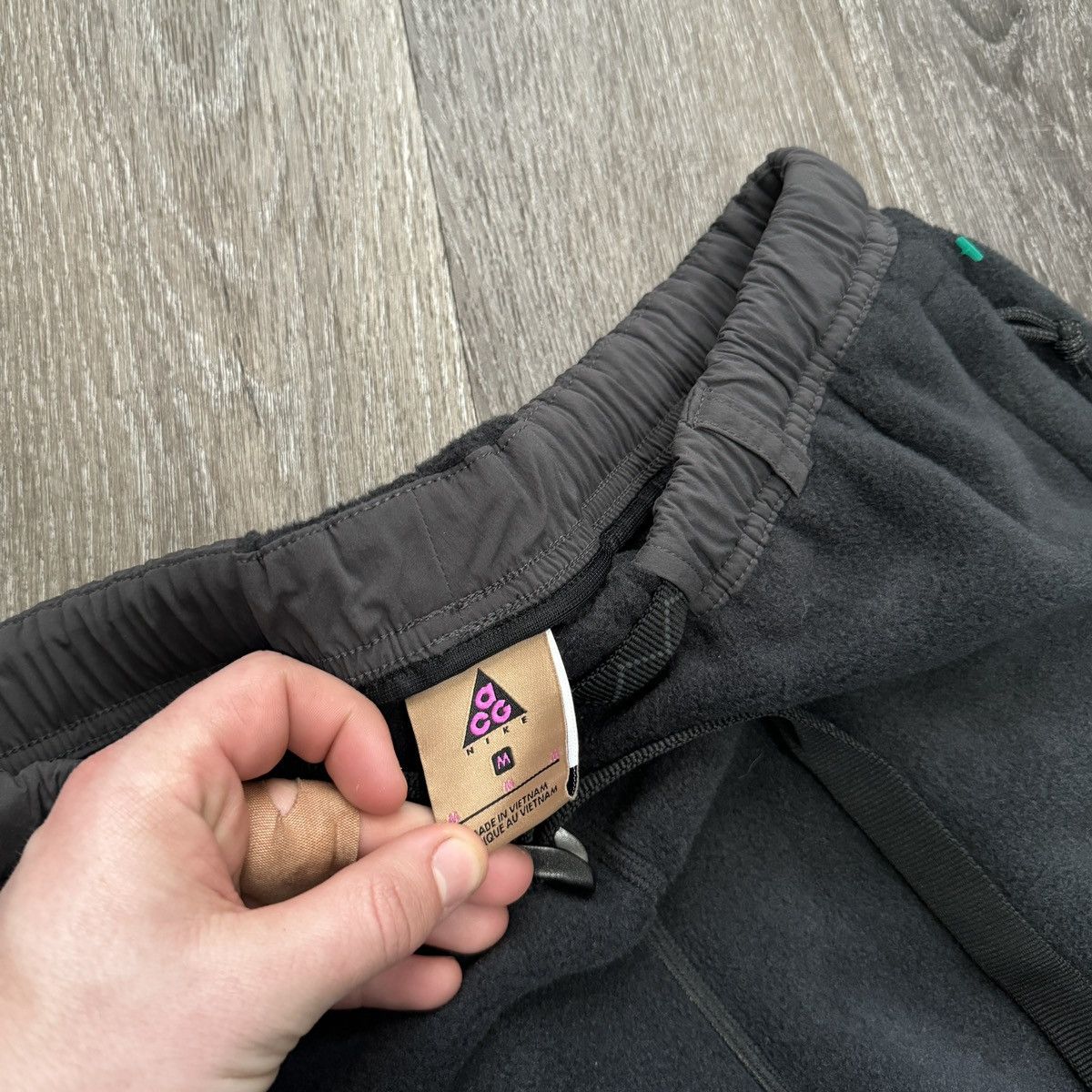 Nike ACG × Vintage Y2k STYLE Nike acg thick fleece sweatpants gorpcore Size US 32 / EU 48 - 3 Thumbnail