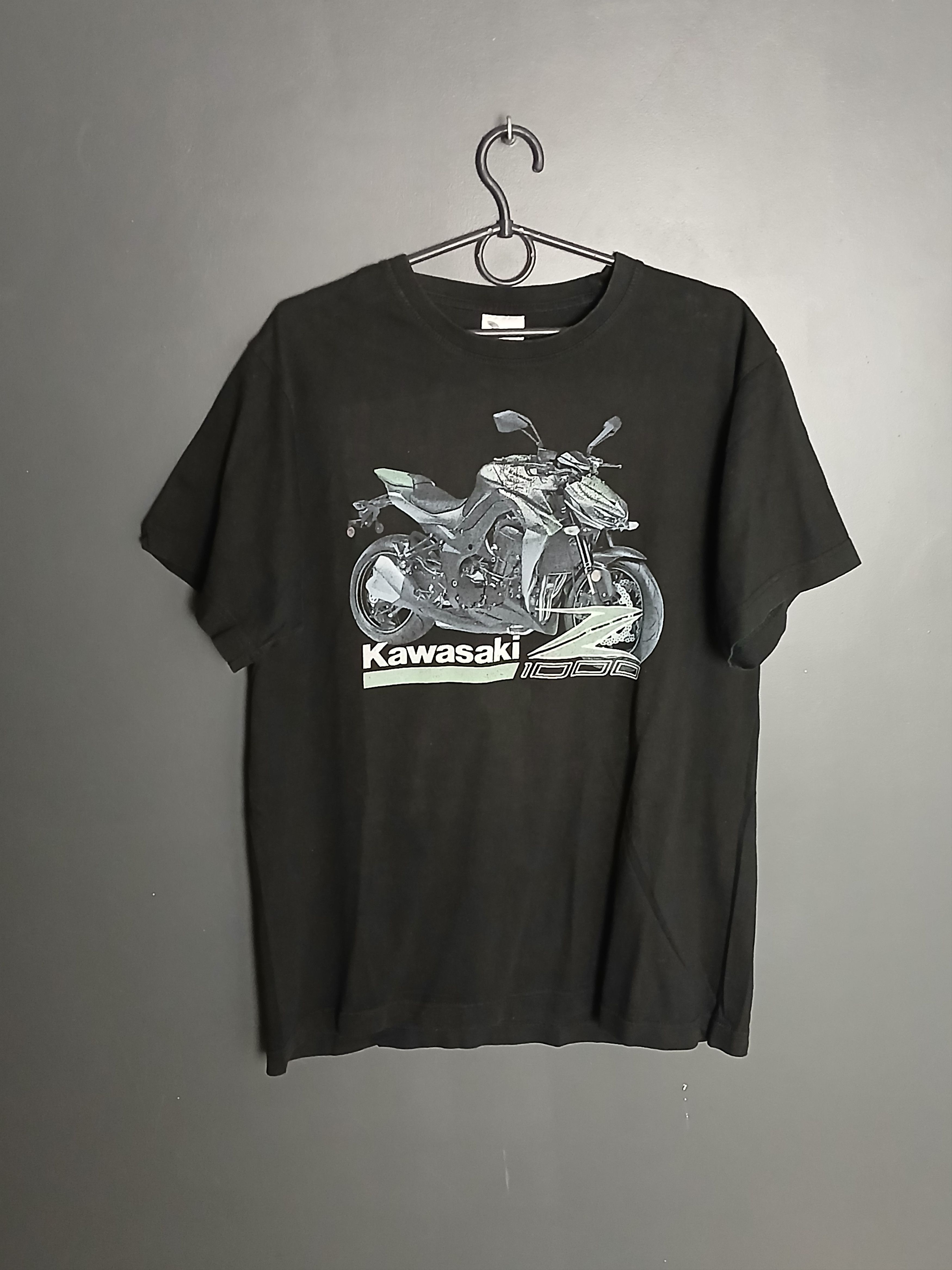 Vintage Vintage Kawasaki Z 1000 Racing Moto T-Shirt Size US L / EU 52-54 / 3 - 1 Thumbnail