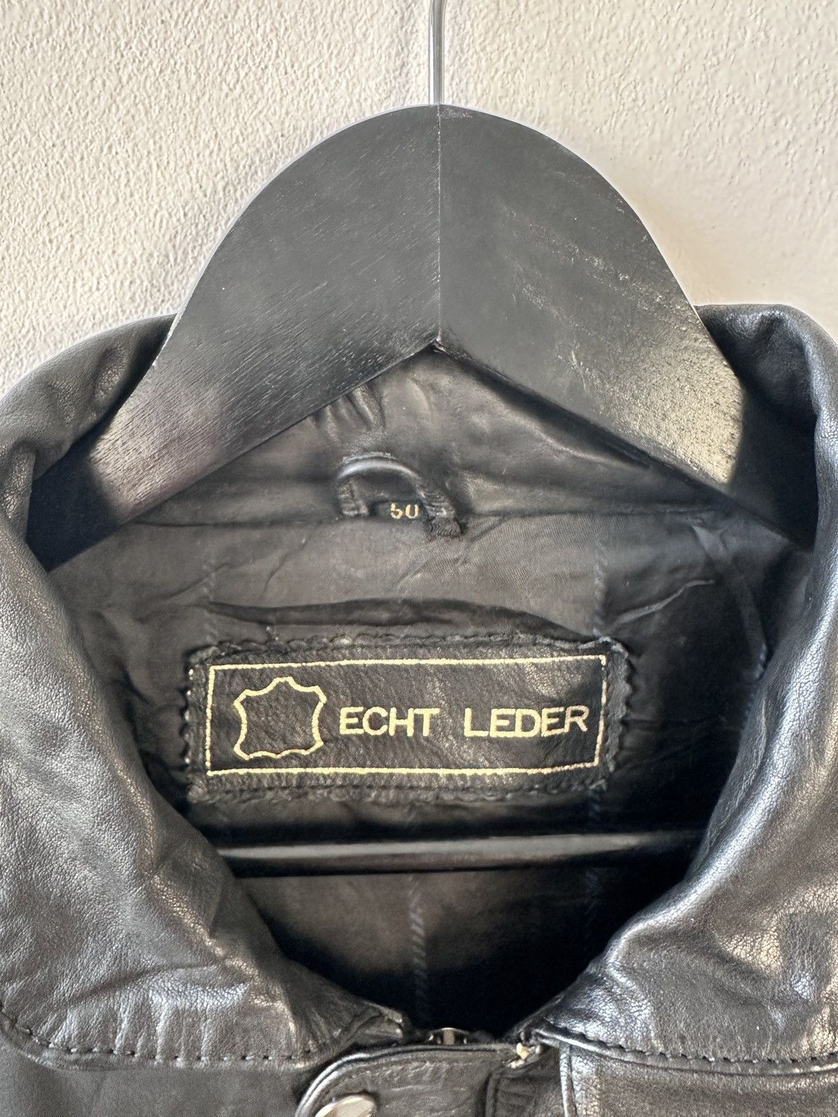 Leather Vintage Leather Bomber Jacket Size 50 MEcht Nappa Soft Size US M / EU 48-50 / 2 - 10 Thumbnail