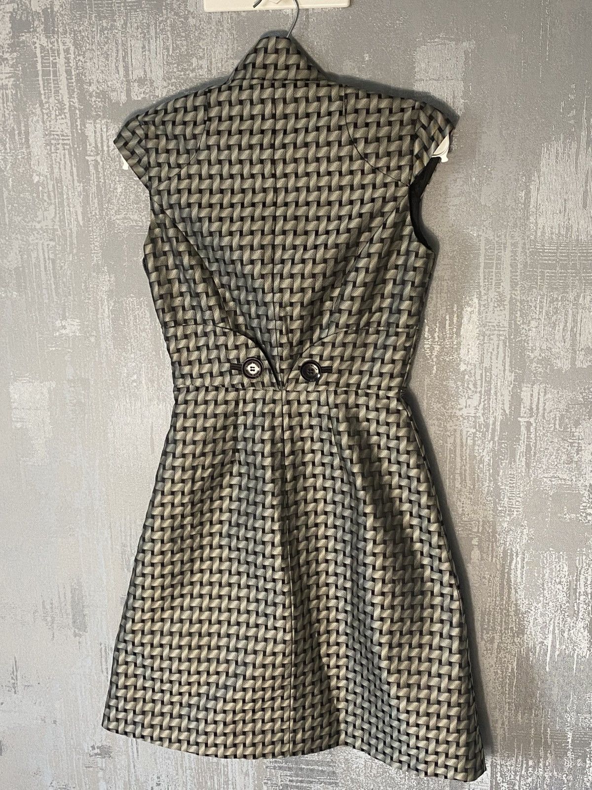 Karen Millen Karen Millen Silver Silk Dress Elegant Size EU 34 Size XS / US 0-2 / IT 36-38 - 2 Thumbnail