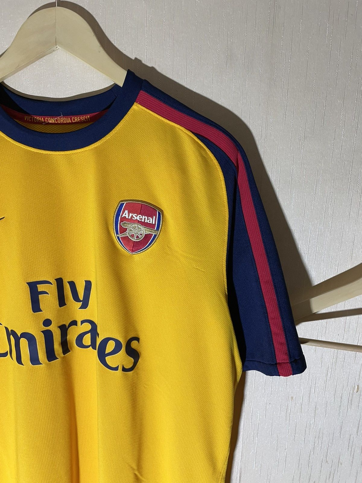 Nike × Vintage Nike Arsenal vintage soccer jersey streetwear Size US XL / EU 56 / 4 - 2 Thumbnail