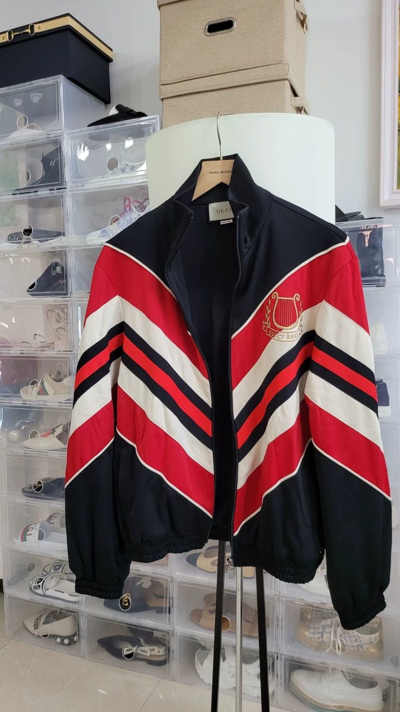 Gucci Gucci Black and red striped stitching jacket 2501-Nextarrow Size US XS / EU 42 / 0 - 1 Thumbnail