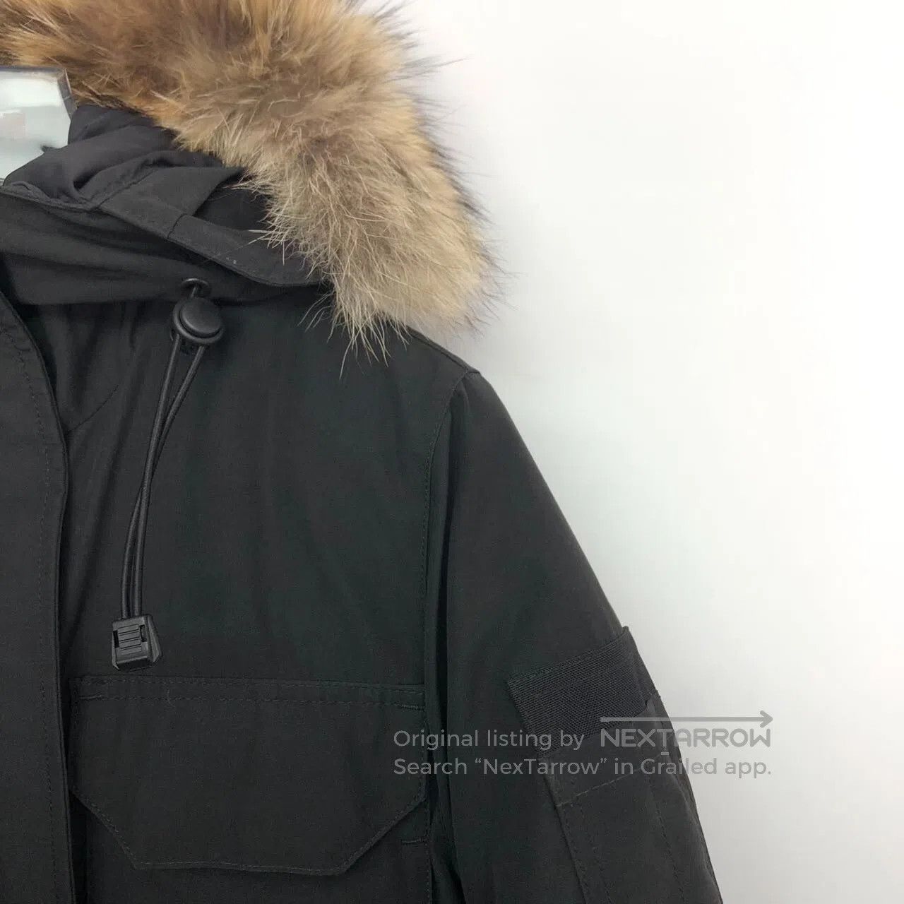 Canada Goose Canada Goose Black logo patch hoodie long-sleeved down jac Size US XS / EU 42 / 0 - 3 Thumbnail