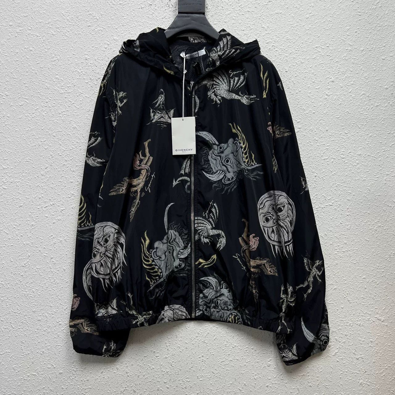 Givenchy Givenchy Devil Angel Graffiti Jacket Size US L / EU 52-54 / 3 - 1 Thumbnail