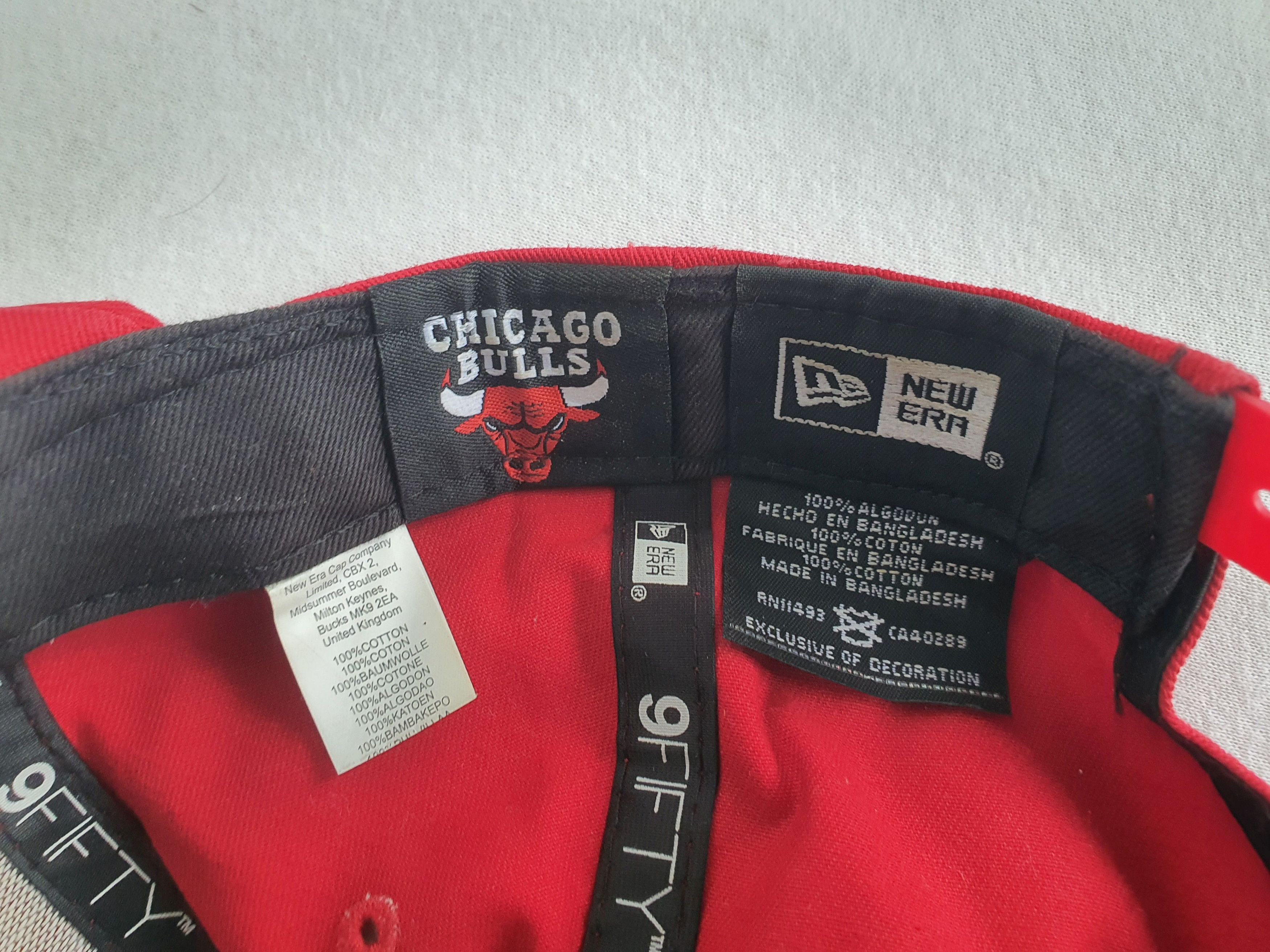 New Era 9FIFTY Snapback Cap - NBA Chicago Bulls - Sz S/M Size 28 - 10 Thumbnail