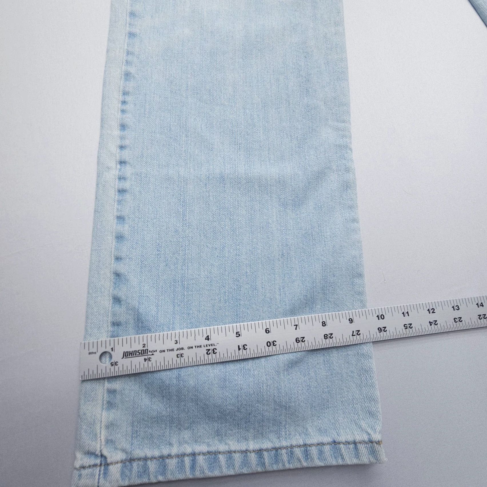 Old Navy Vintage Old Navy Jeans Mens 36 x 32 Inseam Light Wash Straight 5-Pocket Denim Blue 2000s Y2K Regular Rise Mid Decade Theme American Mens Size US 36 / EU 52 - 5 Thumbnail