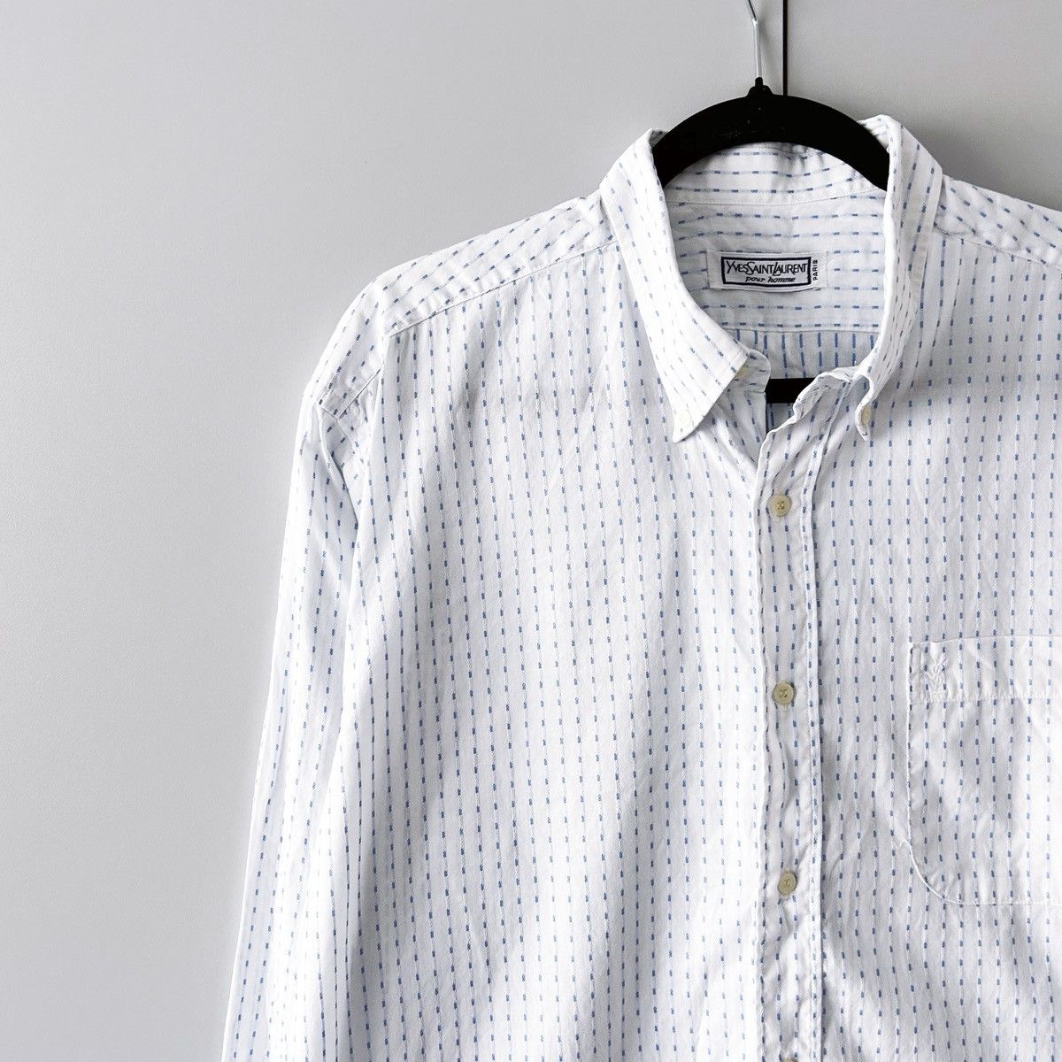 Yves Saint Laurent Yves Saint Laurent vintage shirt Size US L / EU 52-54 / 3 - 2 Thumbnail