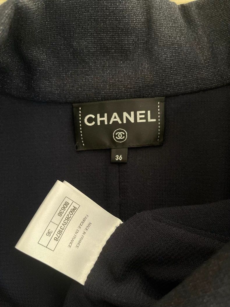 Chanel Chanel Cruise series black glitter jacket Size XS / US 0-2 / IT 36-38 - 3 Thumbnail