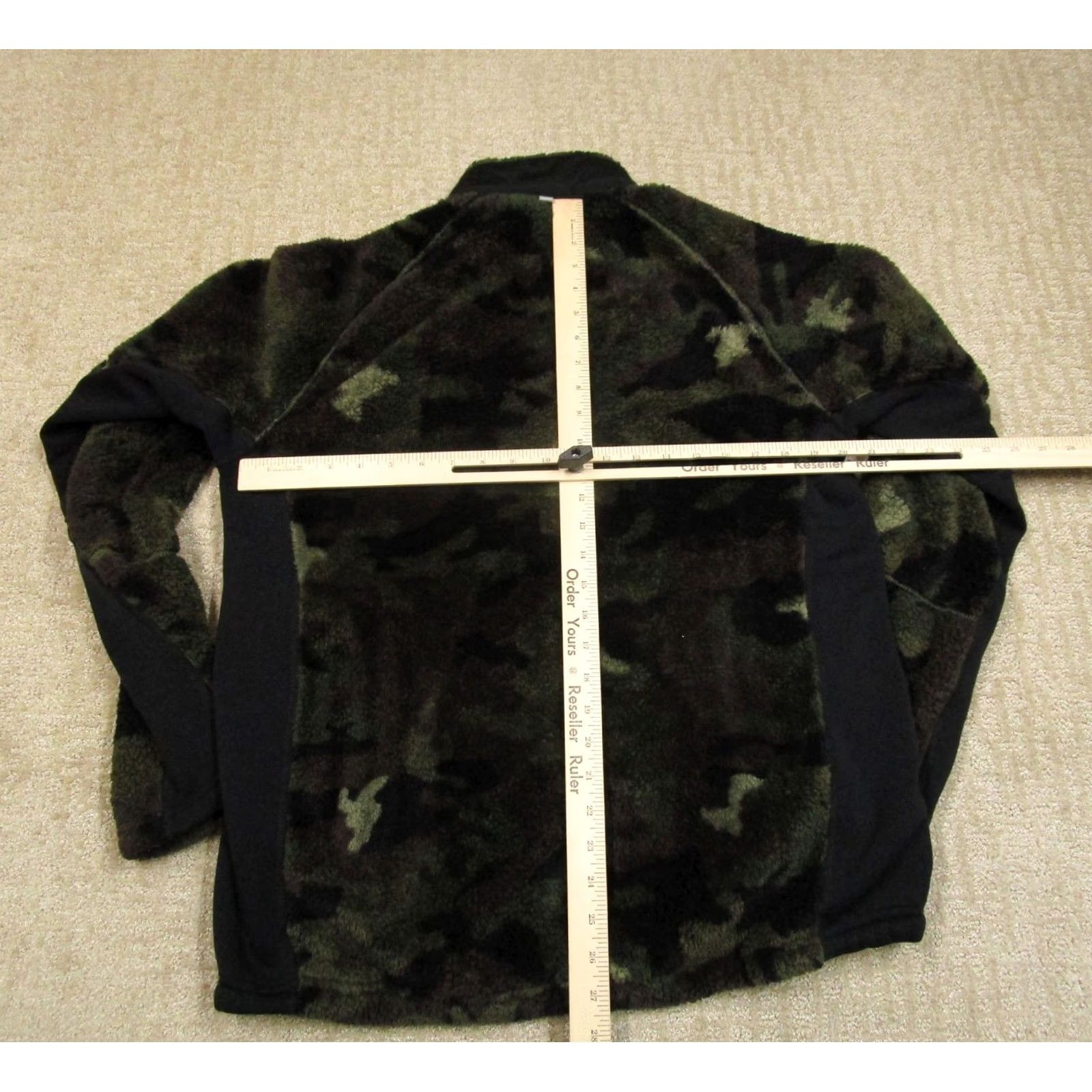 RLX Ralph Lauren RLX Ralph Lauren Jacket Men Large Green Camouflage Fleece Bomber Coat Outdoor Casual Size US L / EU 52-54 / 3 - 5 Thumbnail
