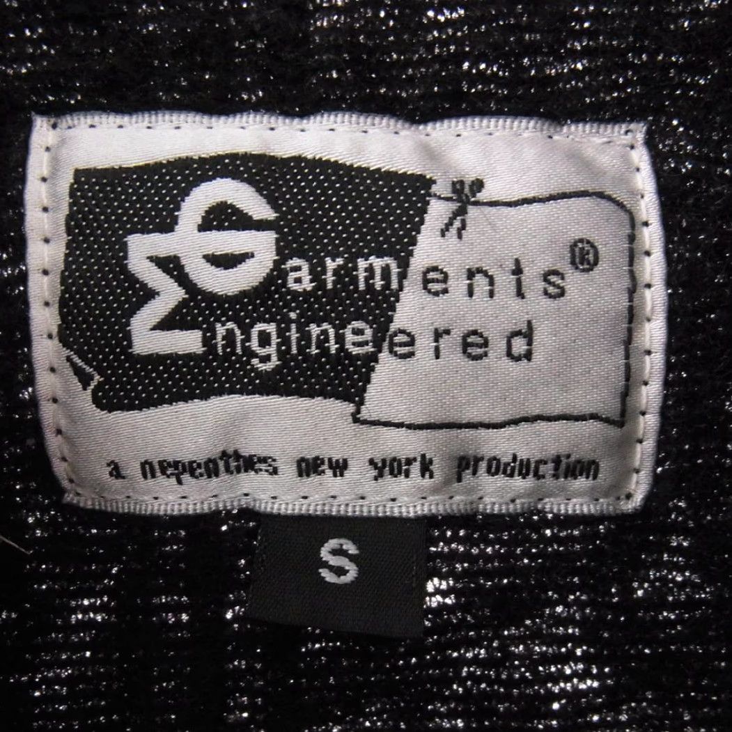 Engineered Garments Engineered Garments Shawl Collar Belted Knit Tailored Jacket Men’s Blazer S Black Unconstructed Shawl Collar Belted Knit Tailored Jacket Men’s Size 36R - 4 Thumbnail