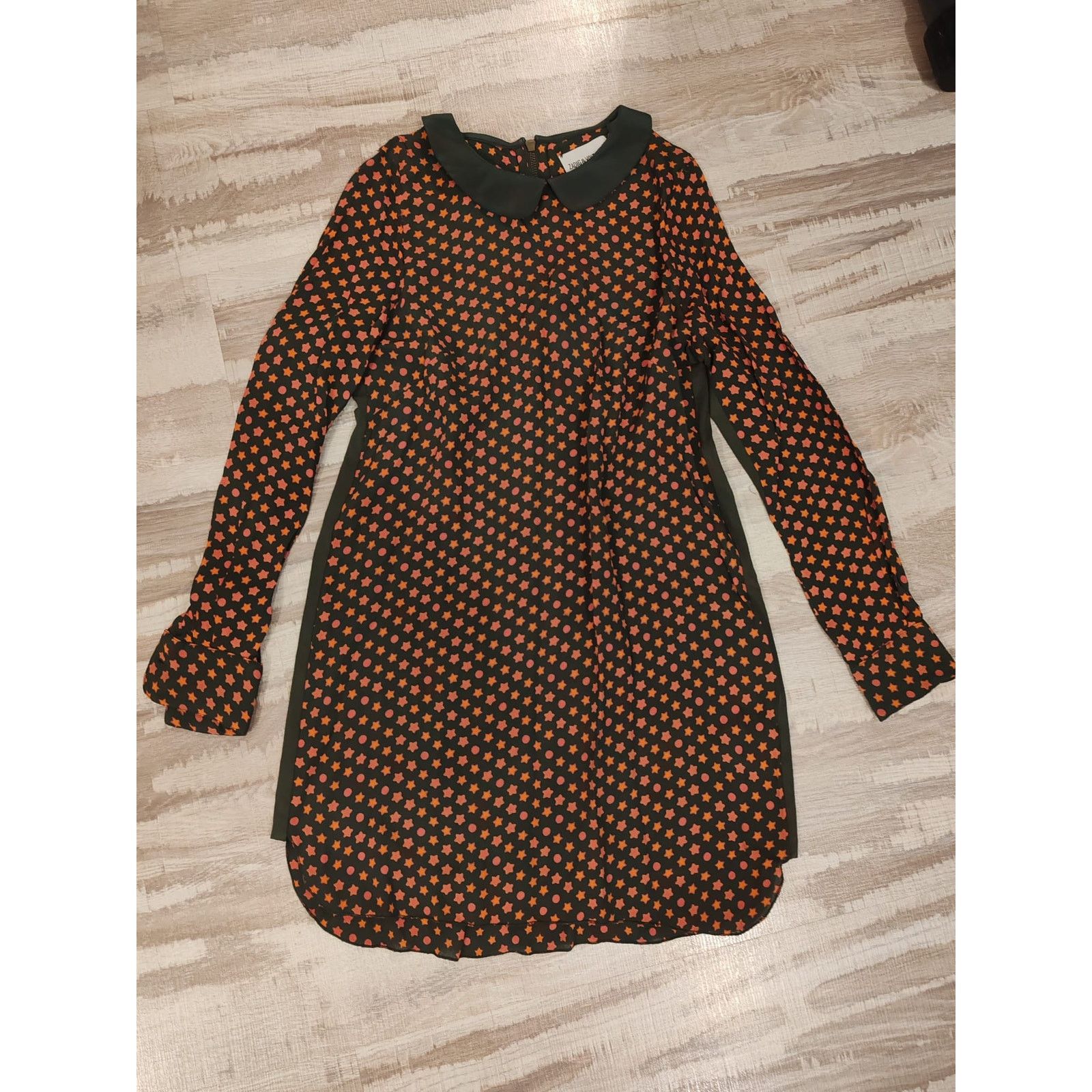 Zadig & Voltaire Zadig & Voltaire ZV Mini Collar Shirt Dress Preppy Size XS Size XS / US 0-2 / IT 36-38 - 1 Thumbnail
