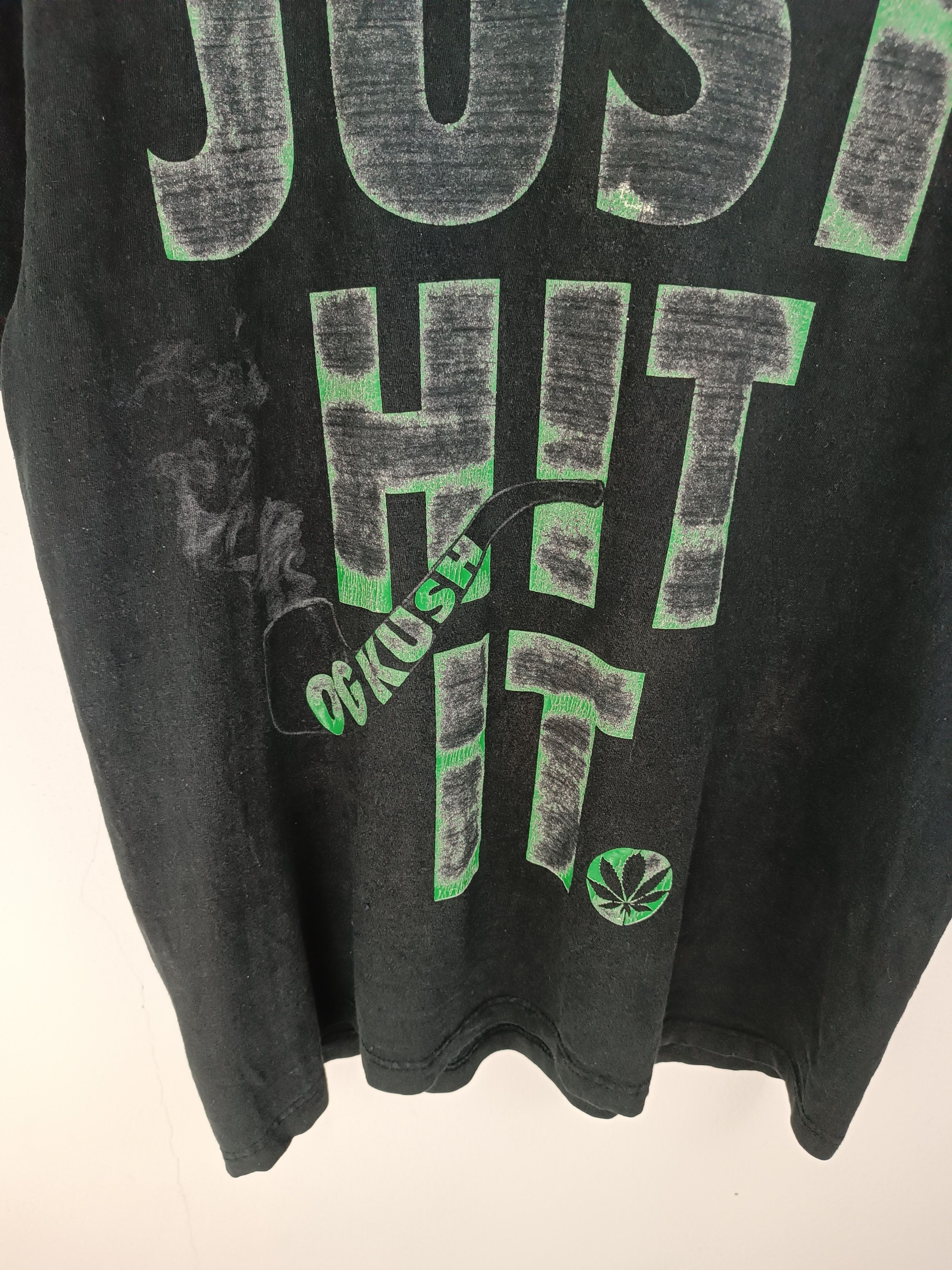 Vintage VINTAGE 90'S OG KUSH JUST HIT IT NIKE PARODY WEED 420 HUMOR Size US L / EU 52-54 / 3 - 6 Thumbnail