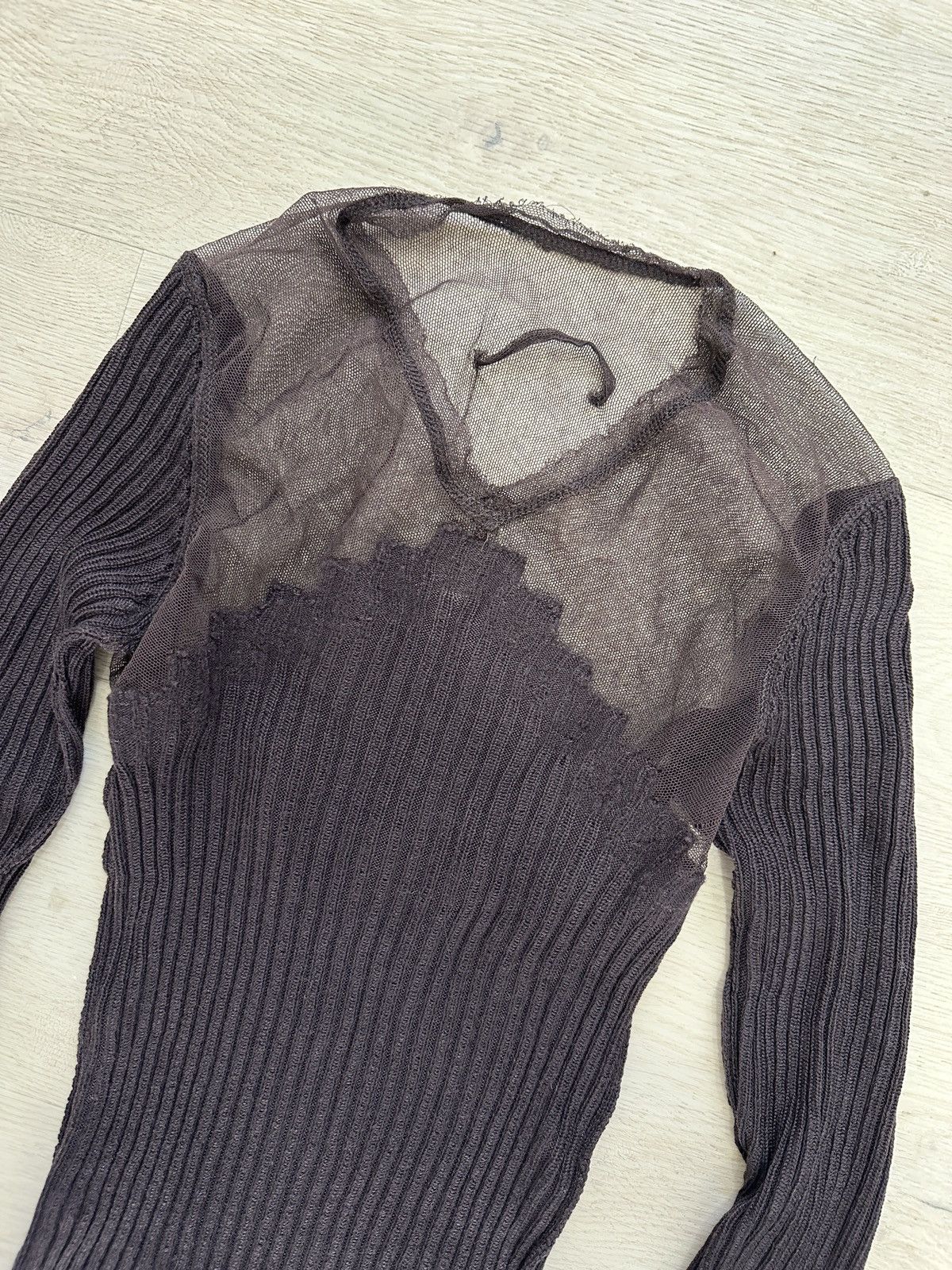 Jean Paul Gaultier Jpg vintage 1994 sweater mesh Size S / US 4 / IT 40 - 3 Thumbnail