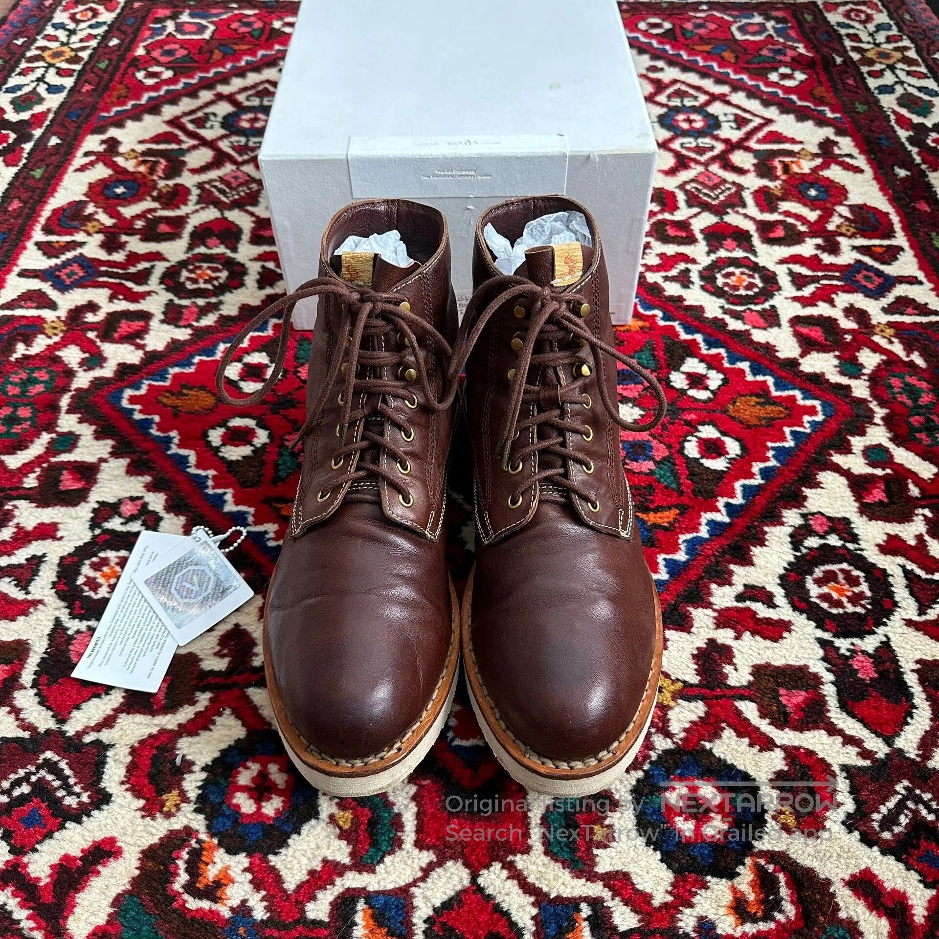 Visvim visvim Virgil Brown Kangaroo Leather Boots. Size US 9 / EU 42 - 1 Thumbnail