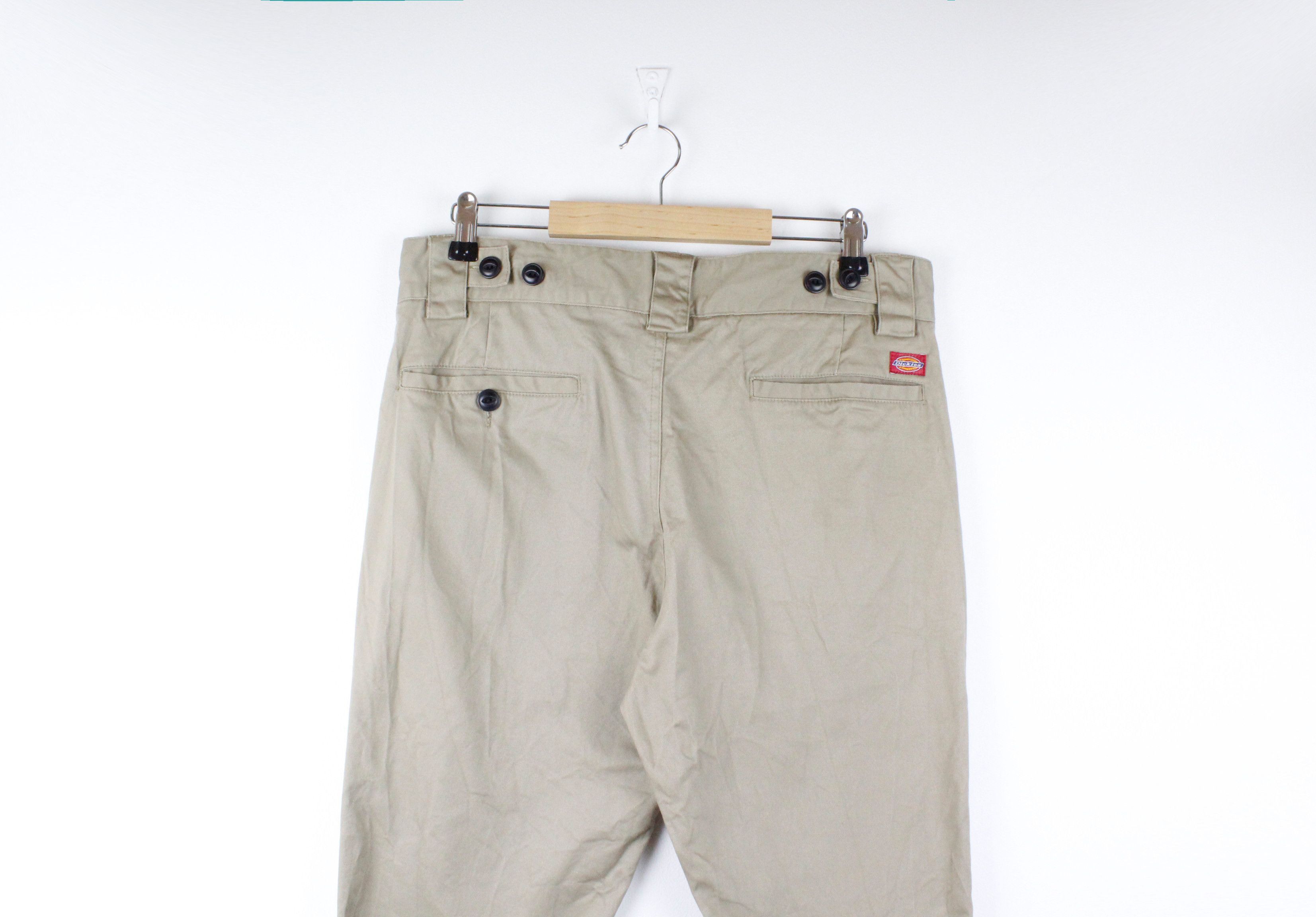 Dickies × Vintage Dickies Beige Slim Fit Work Pants 32 Size US 32 / EU 48 - 4 Thumbnail