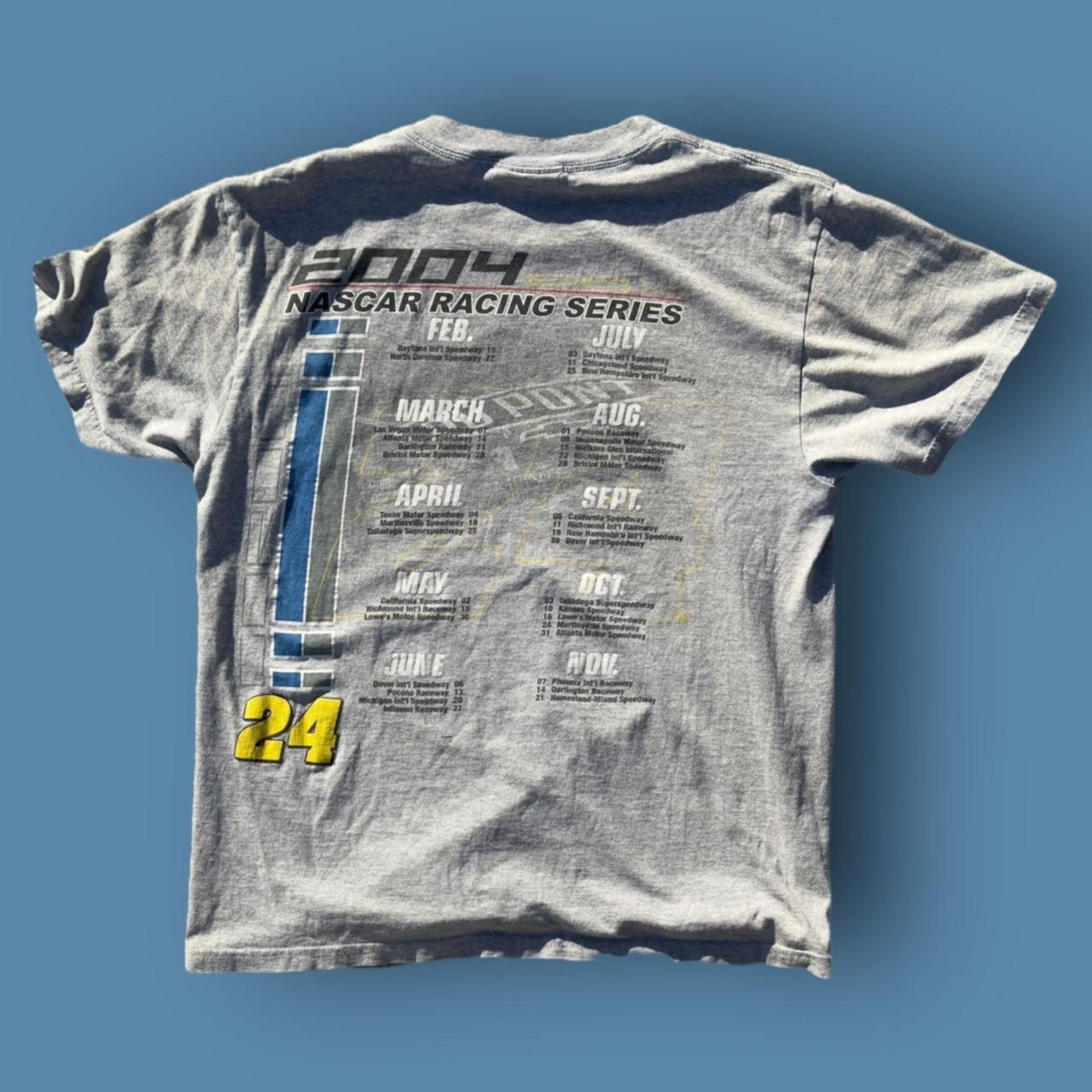 NASCAR × Winners Circle Y2K 2004 Jeff Gordon NASCAR T-Shirt Size US M / EU 48-50 / 2 - 3 Thumbnail