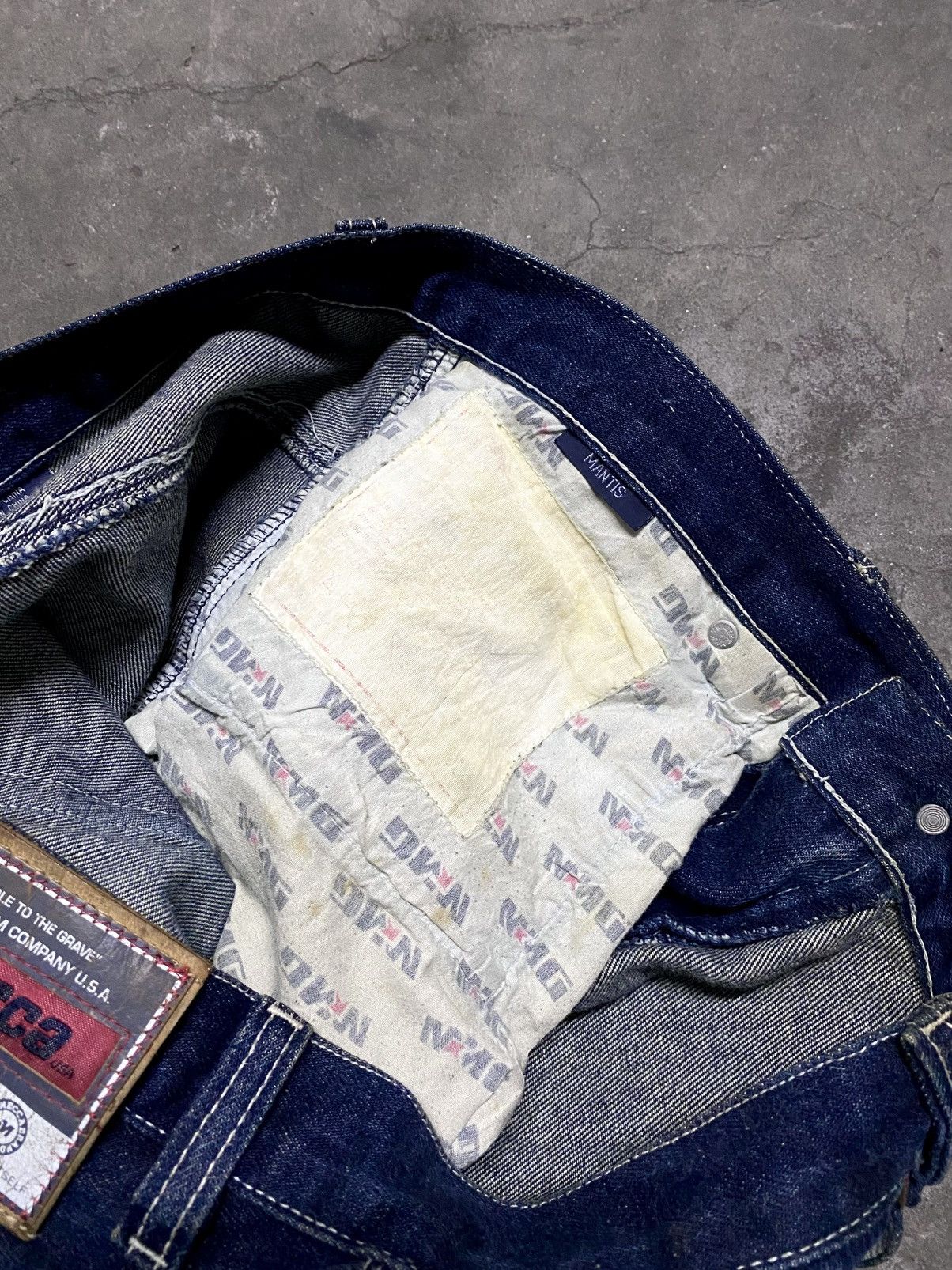 Mecca Vintage 90s MECCA USA Baggy Denim Y2K Skate Pants Size US 36 / EU 52 - 10 Thumbnail