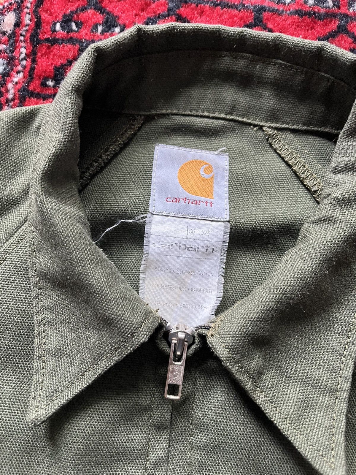 Carhartt Vintage carhartt jacket green Size US M / EU 48-50 / 2 - 3 Thumbnail