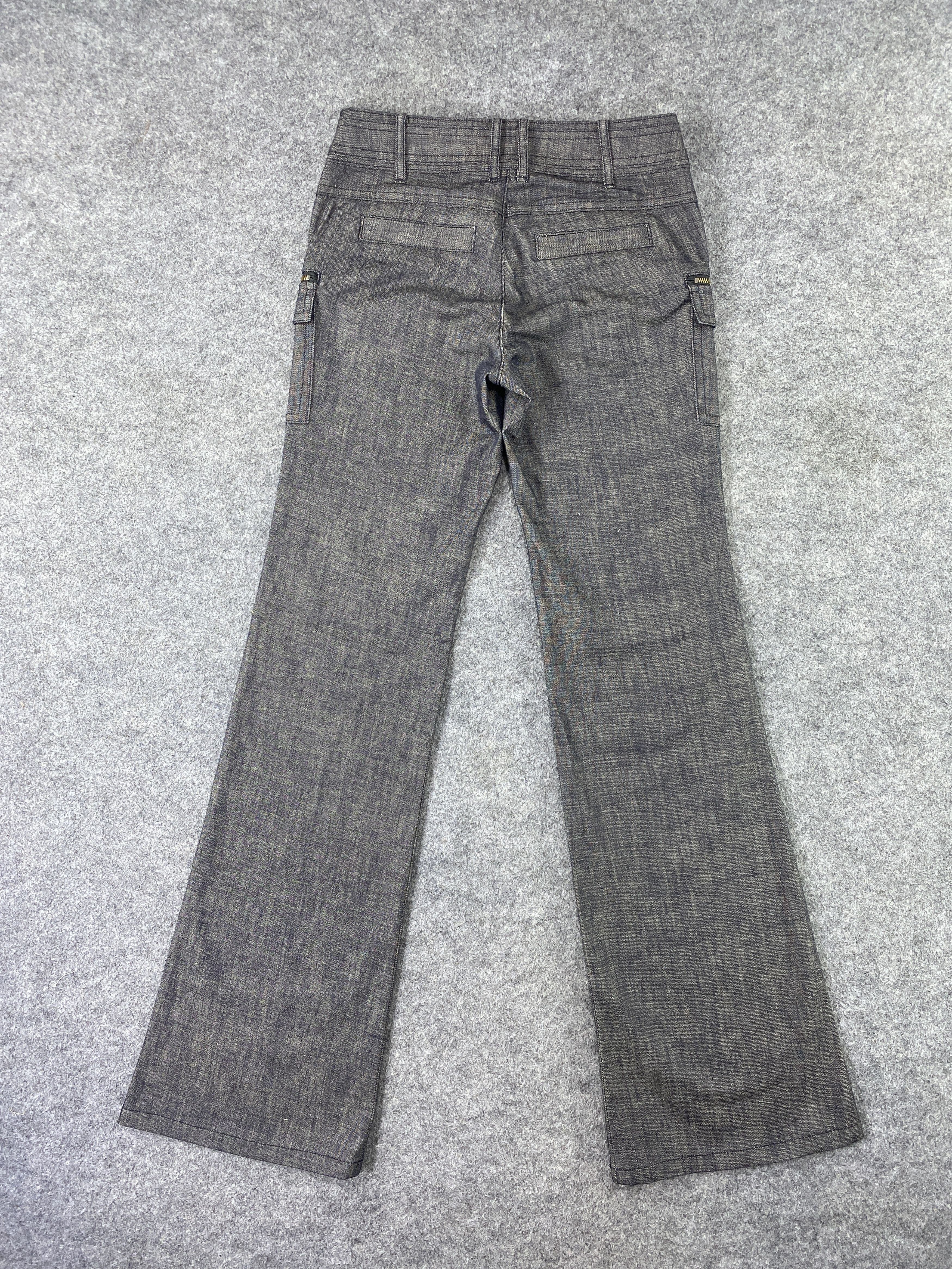 Japanese Brand Japanese Brand Multi Pocket Flare Pants - J1121 Size 26" / US 2 / IT 38 - 3 Thumbnail