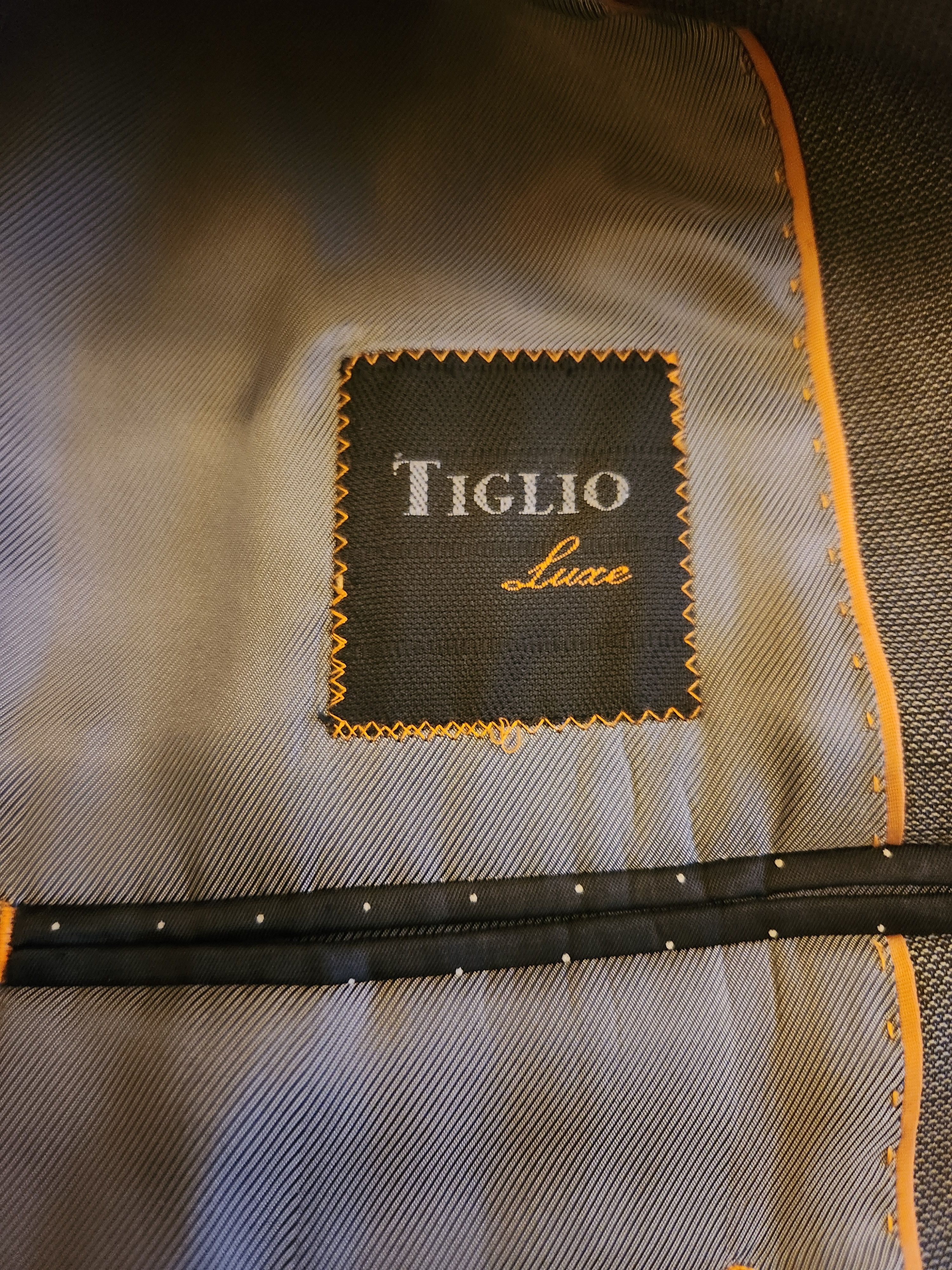 Other NWOT Tiglio Luxe Gray Silk/Wool 3-Peice Suit Size 42R - 9 Thumbnail