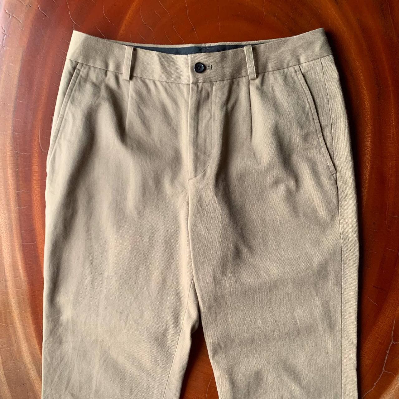 Margaret Howell Margaret Howell MHL Khaki Casual Trousers Pants Size US 30 / EU 46 - 3 Thumbnail