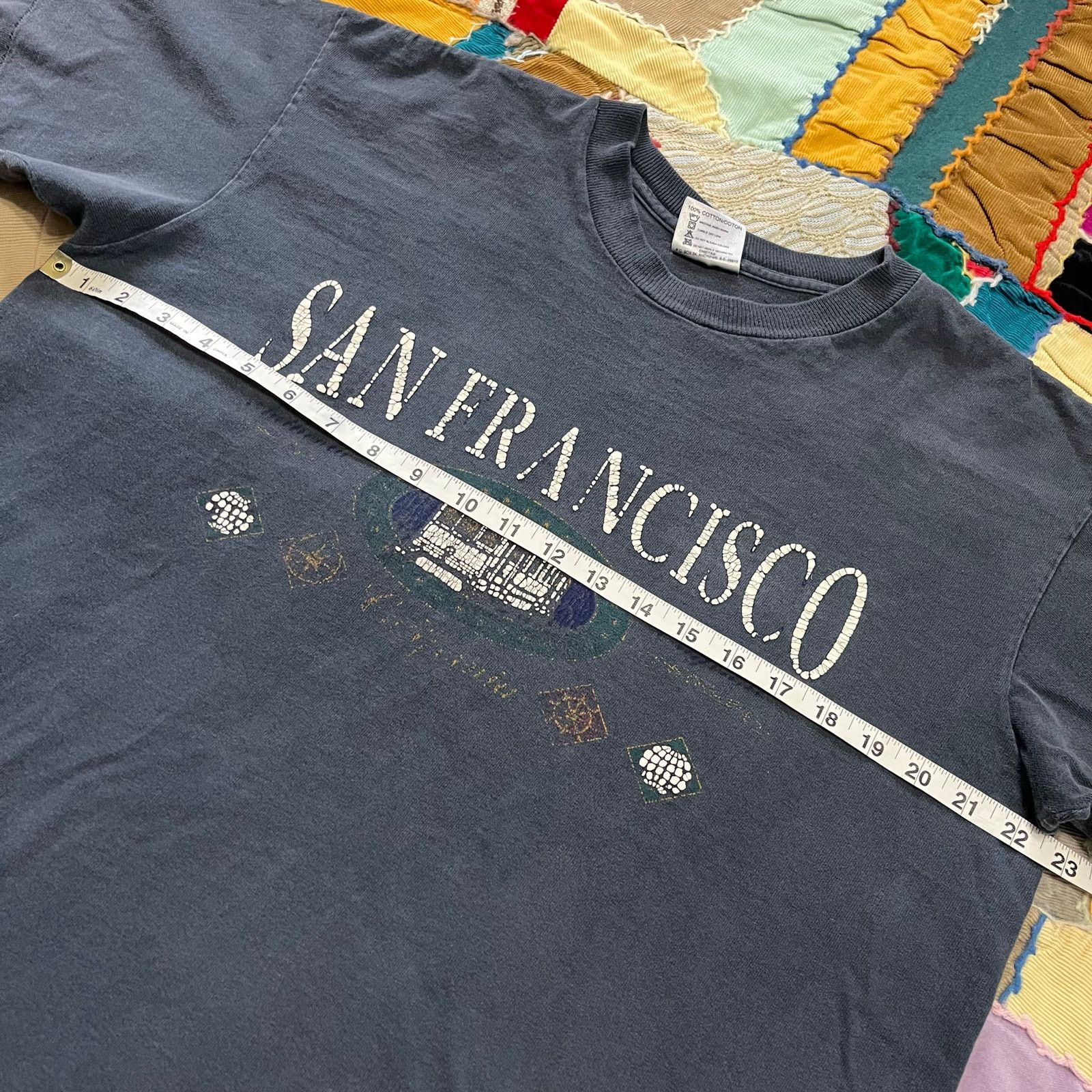 Other Vintage 90s Oneita San Francisco Black Shirt XL Size US XL / EU 56 / 4 - 5 Thumbnail