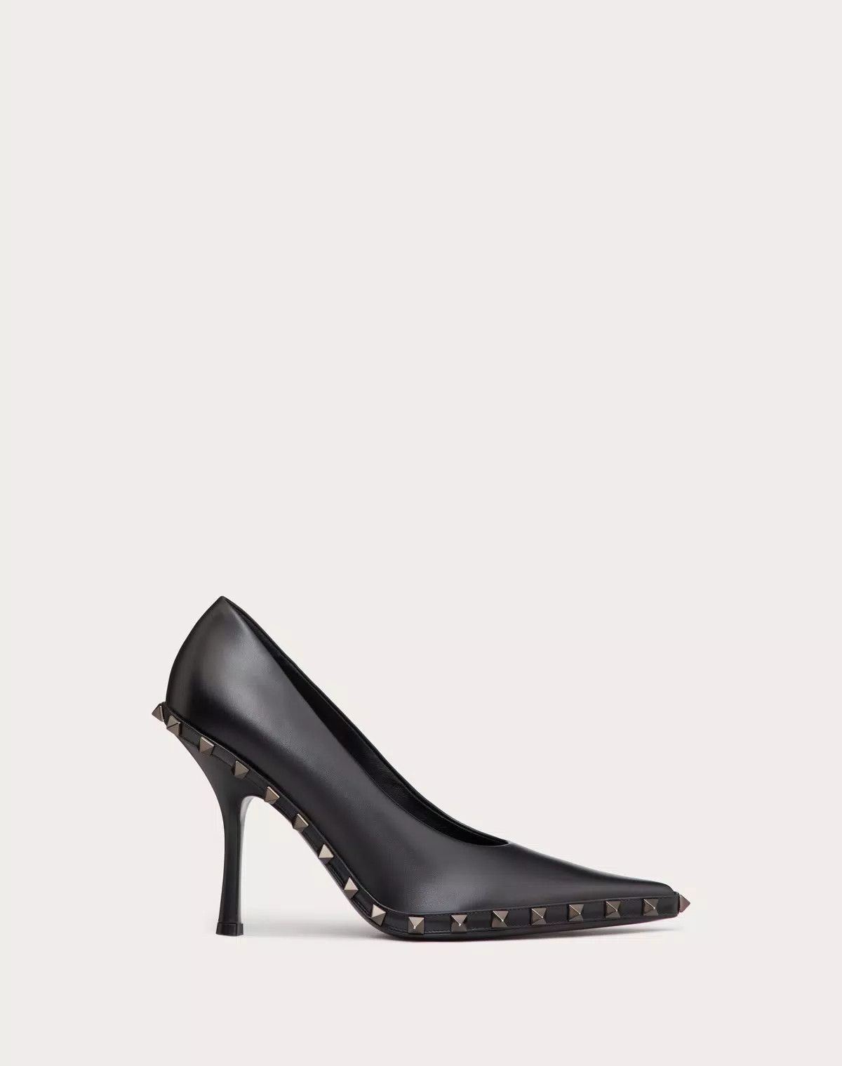 Valentino o1s1wg111125 Rockstud Pumps Calfskin Tone-on-tone Studs Size US 9.5 / IT 39.5 - 1 Thumbnail