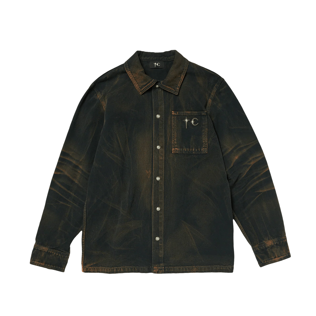 Thug Club Thug Club TC Two Tone Washed Shirt Size US M / EU 48-50 / 2 - 1 Thumbnail