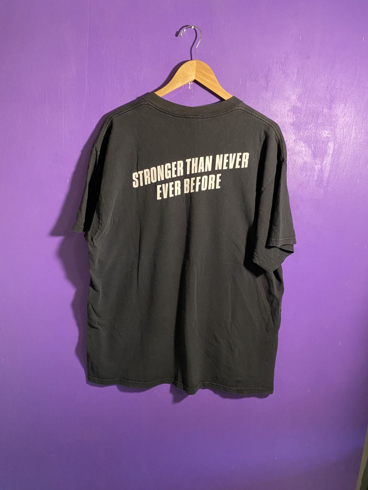 Band Tees Vintage 90s KMFDM a drug against war tour tee Size US XL / EU 56 / 4 - 2 Thumbnail