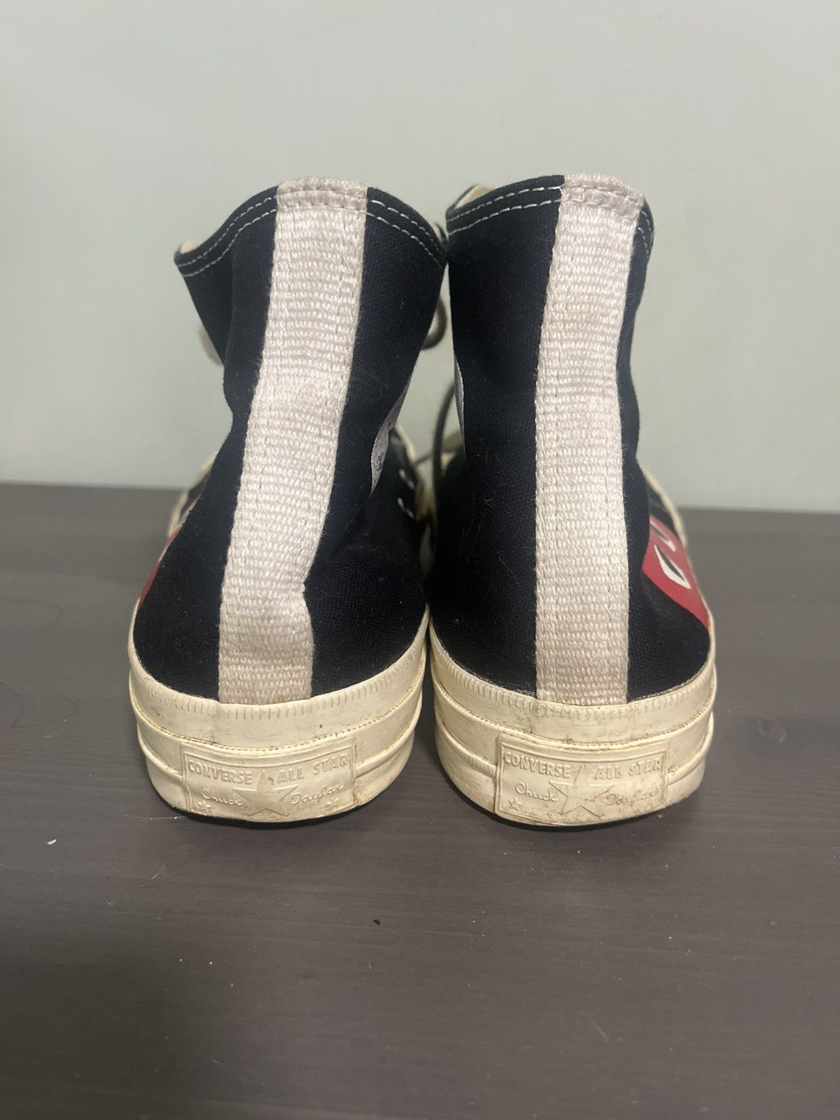 Comme des Garcons Comme Des Garçons x Converse - Black, Size 9 (Lightly Worn) Size US 9 / EU 42 - 4 Thumbnail