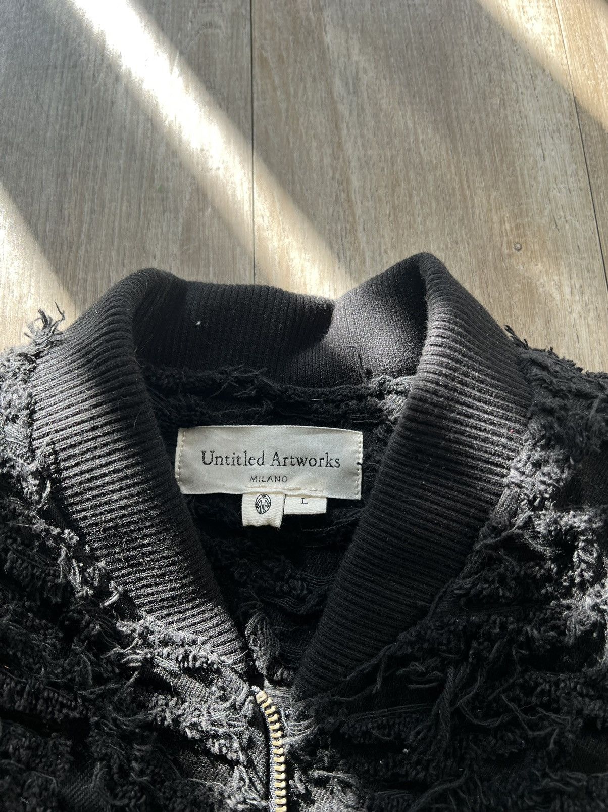 Untitled Artworks The Beginning Is The End Inferus Boro Denim Jacket Size US L / EU 52-54 / 3 - 2 Thumbnail
