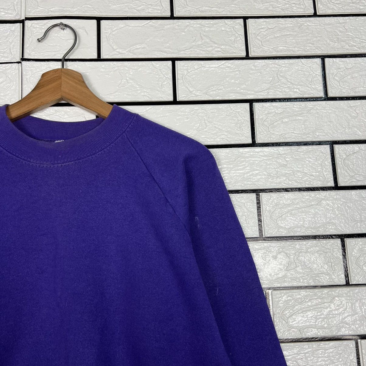 Fruit Of The Loom Vintage 80’s Fruit Of The Loom Cropped Sweatshirt #4078-C185 Size S / US 4 / IT 40 - 4 Thumbnail
