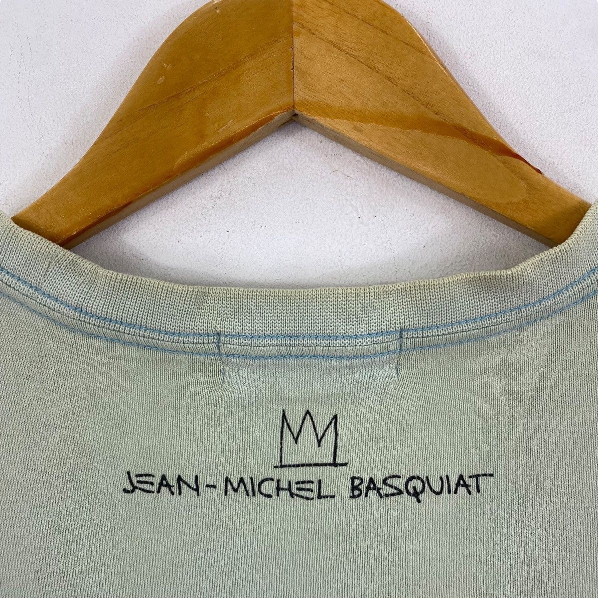 Jean-Michel Basquiat × Vintage Vintage 00's JEAN-MICHEL BASQUIAT Notary Portfolio Art Faded Size US M / EU 48-50 / 2 - 8 Thumbnail