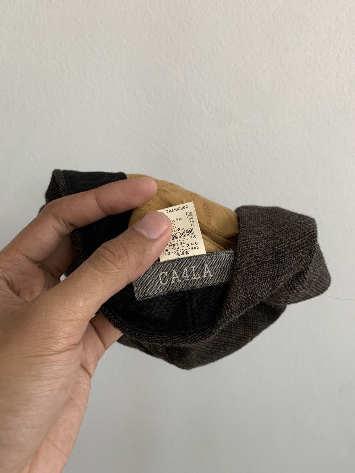 CA4LA Archive CA4LA Wool Newsboy Hat Size ONE SIZE - 4 Thumbnail