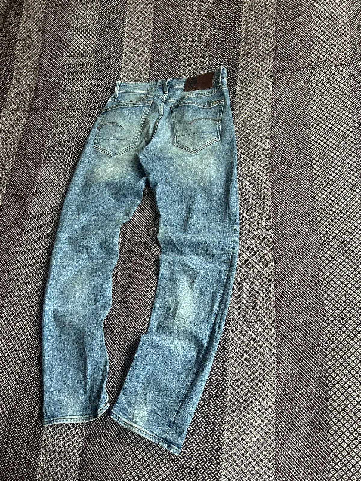 G-Star G-star Raw 3301 Straight Denim Jeans Streetwear Size 28 x 32 Size 28" / US 6 / IT 42 - 2 Thumbnail