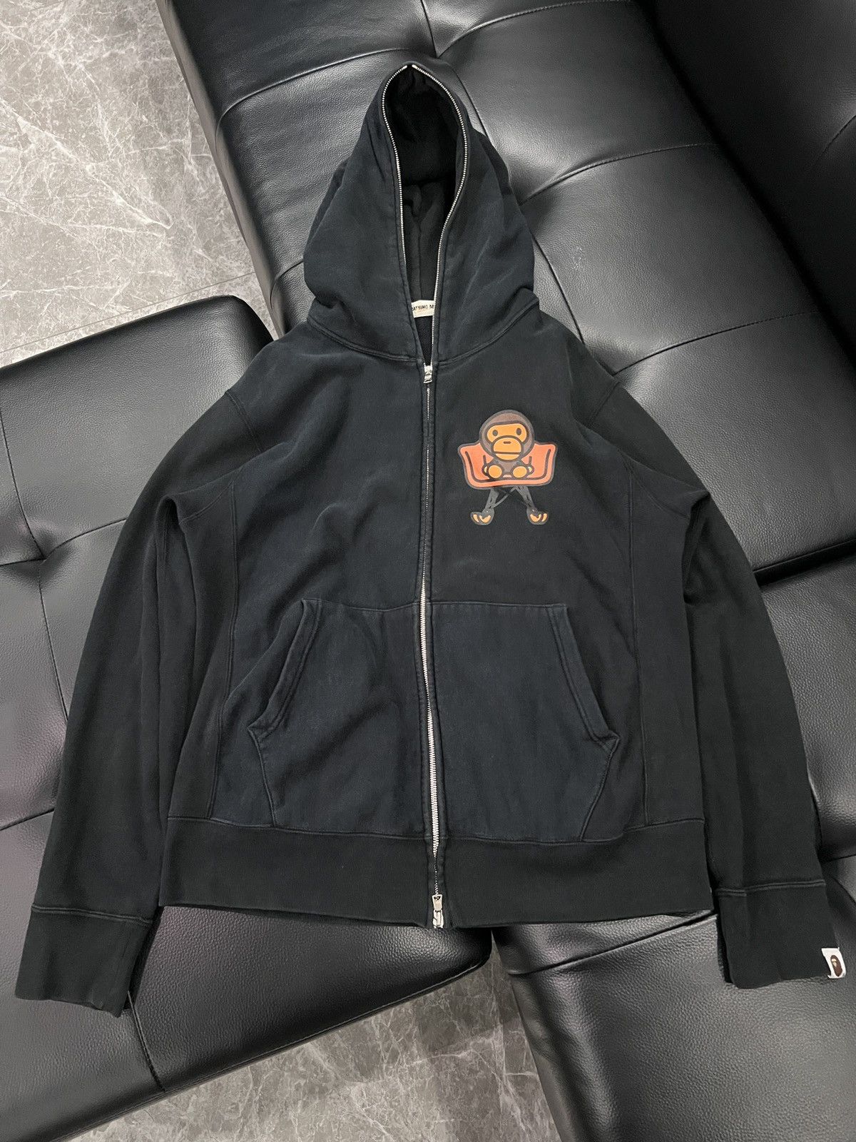 Bape A Bathing Ape Baby Milo Full Zip Hoodie Size US M / EU 48-50 / 2 - 3 Thumbnail