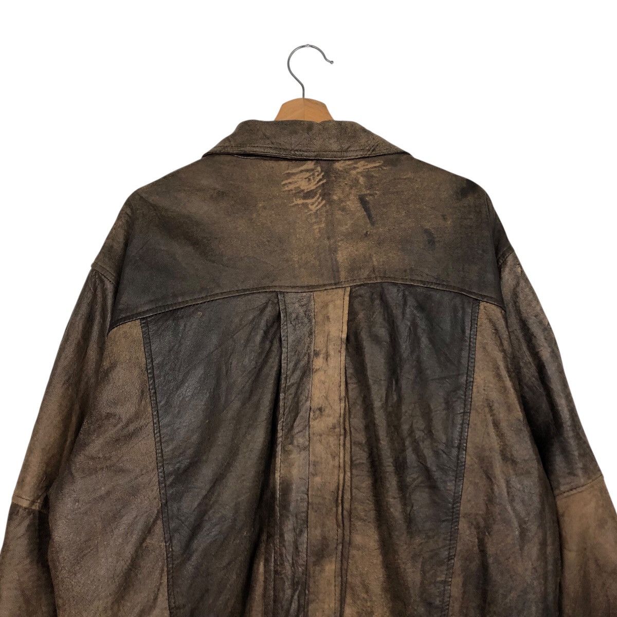 Japanese Brand 📌Vintage Biker Leather Jacket L-Lantic Issey Miyake Size US S / EU 44-46 / 1 - 10 Thumbnail