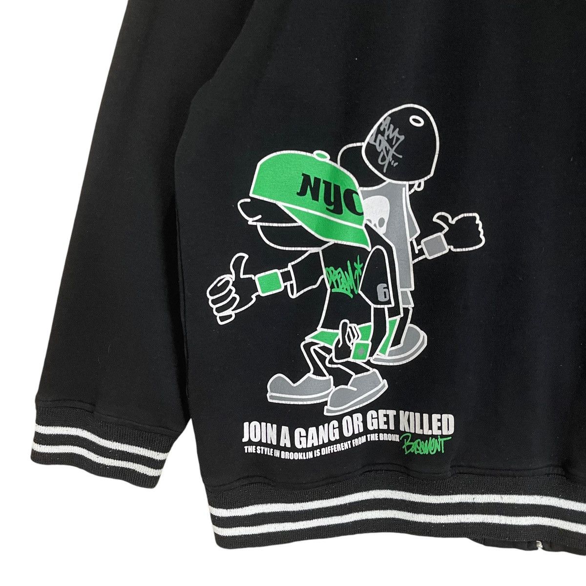 Japanese Brand Ab-Tech Big Logo Fullzip Hoodie Size US XL / EU 56 / 4 - 2 Thumbnail