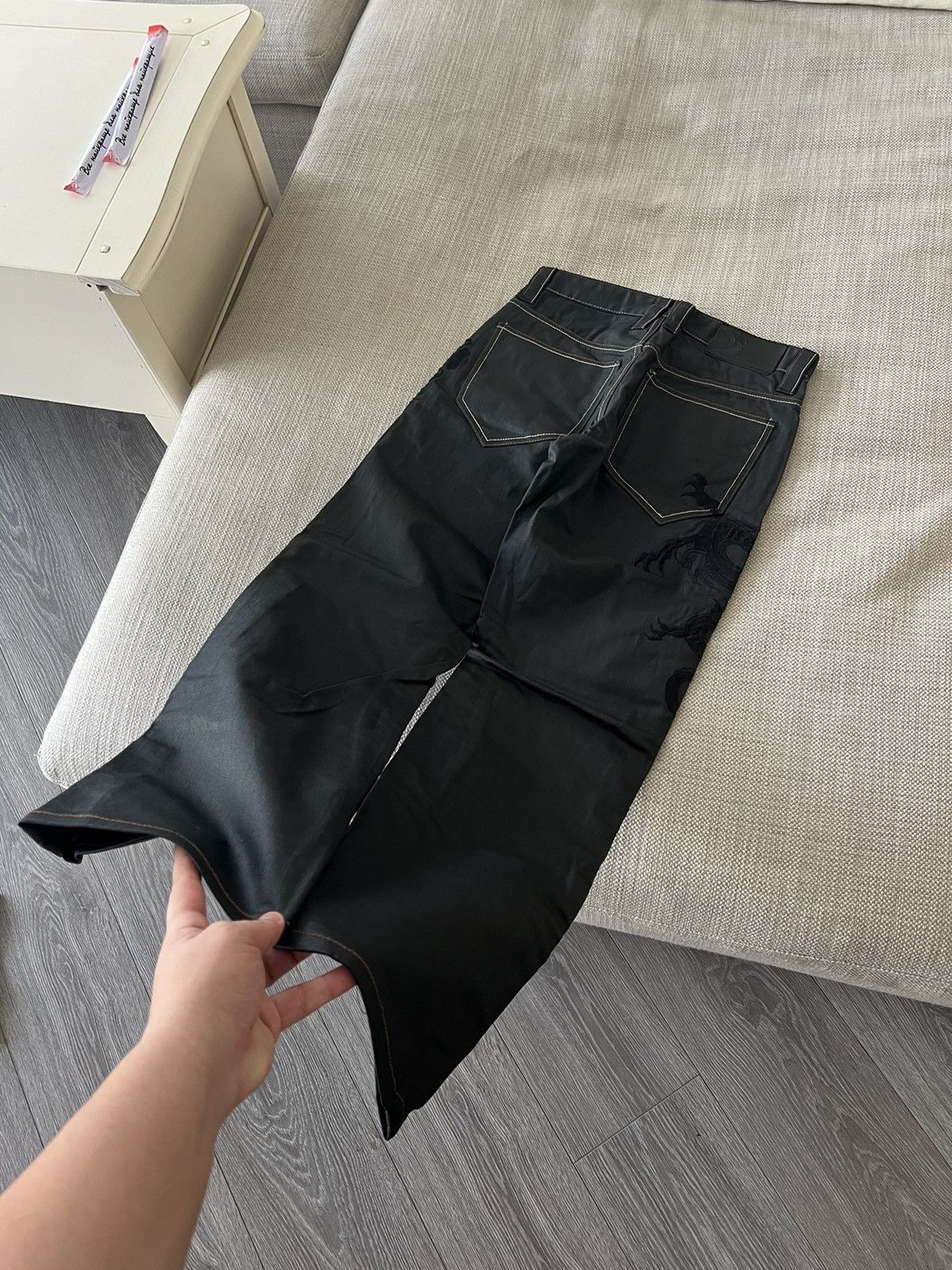 Japanese Brand × Vintage Vintage 💥 Japanese Dragon Pants Size US 30 / EU 46 - 22 Thumbnail