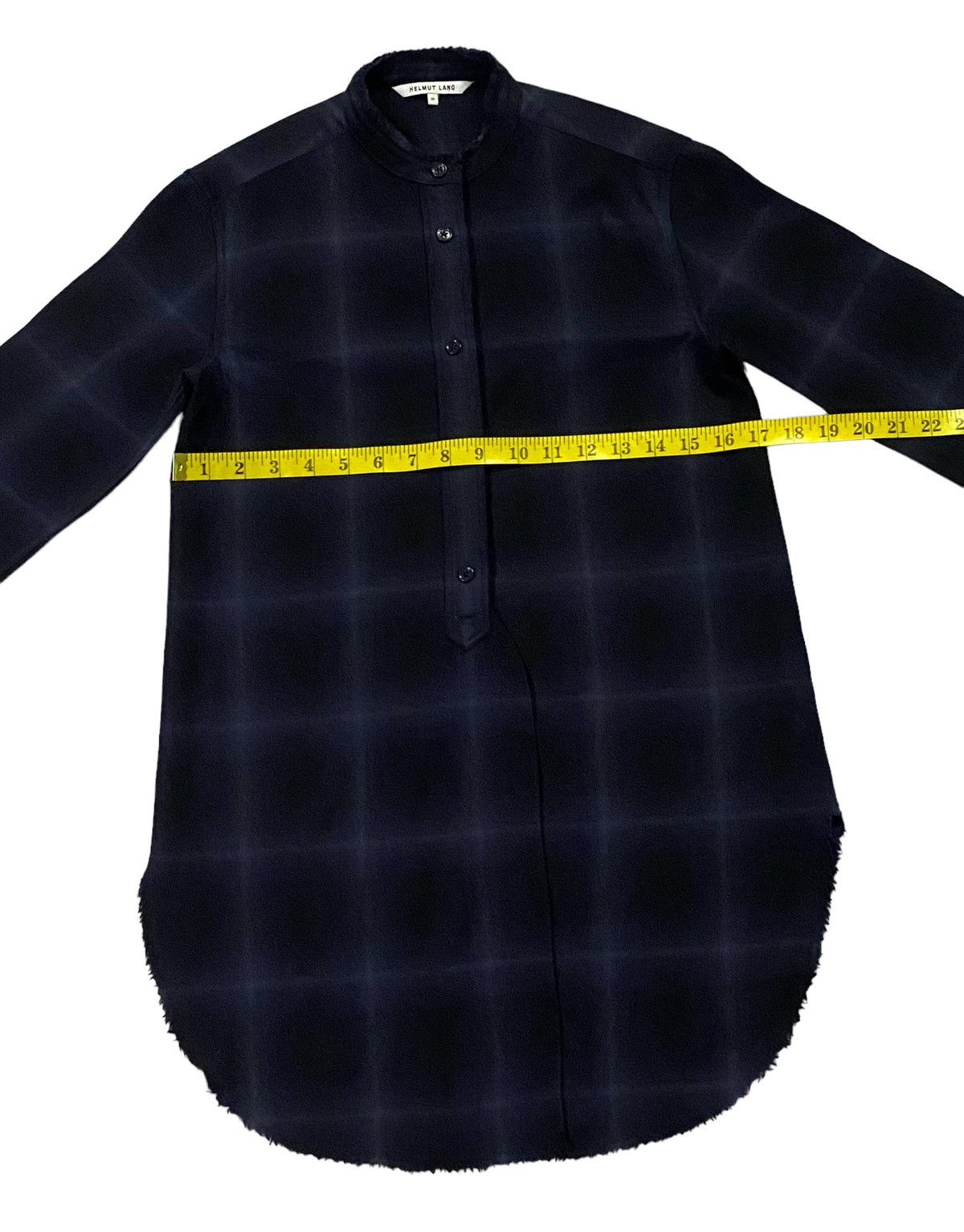 Helmut Lang Helmut Lang Plaid Wool & Cashmere Flannel Shirt Button ups Size XS / US 0-2 / IT 36-38 - 6 Thumbnail